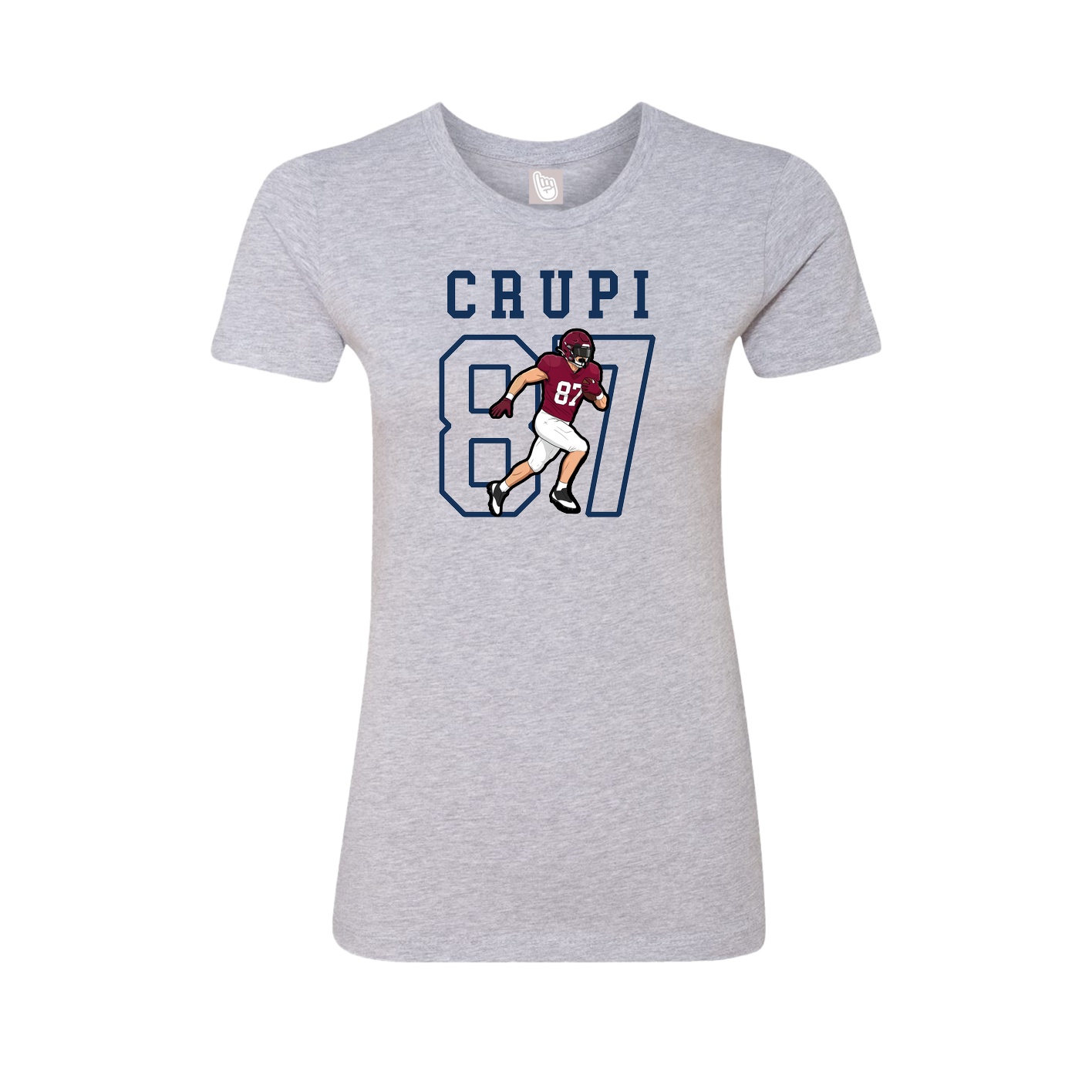 Fitted Women's Tee — Shirsey in Grey