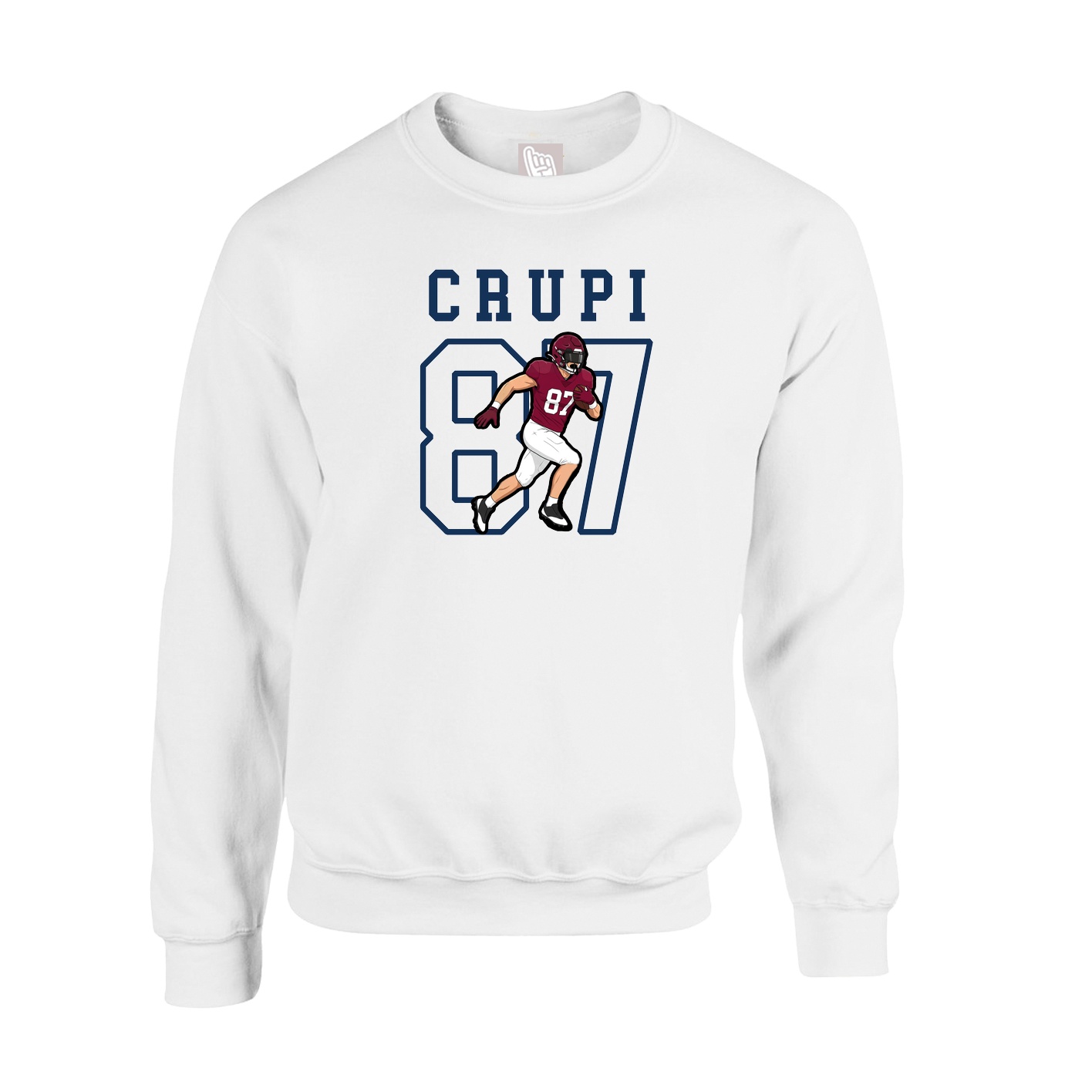 Fleece Crew — Shirsey in White