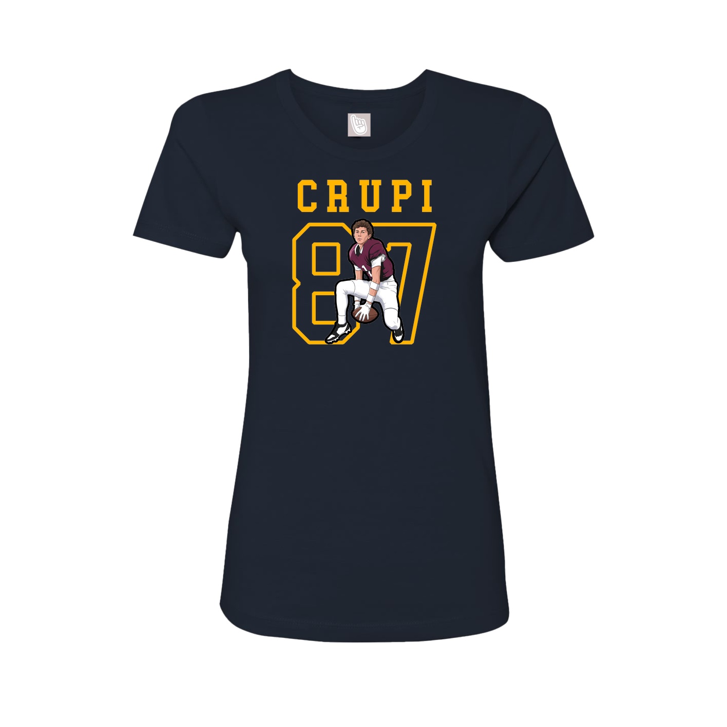 Fitted Women's Tee — Shirsey in Navy