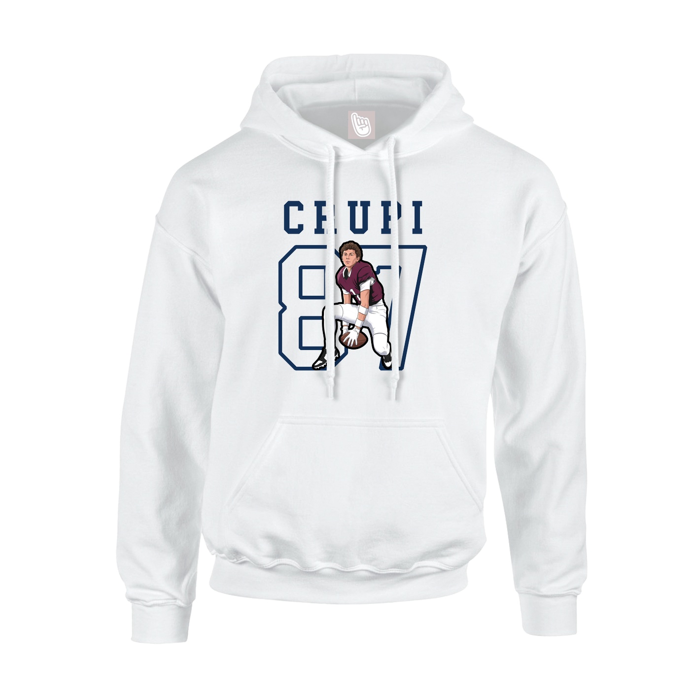 Youth Hoodie — Shirsey in White