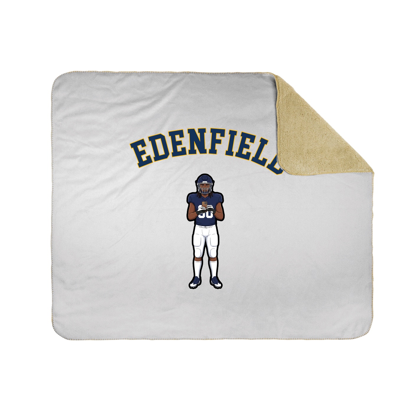 Throw Blanket — Shirsey Arch in White