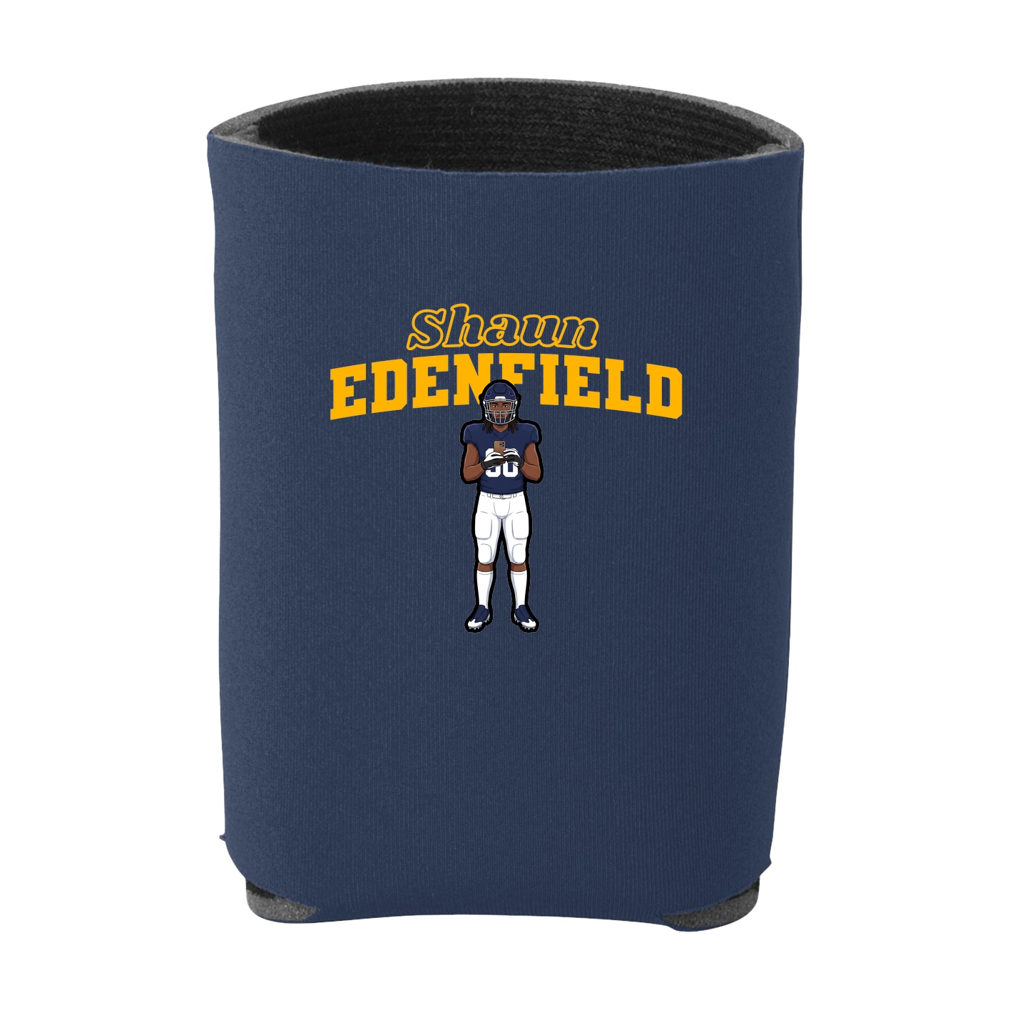 Can Holder — Name Arch in Navy
