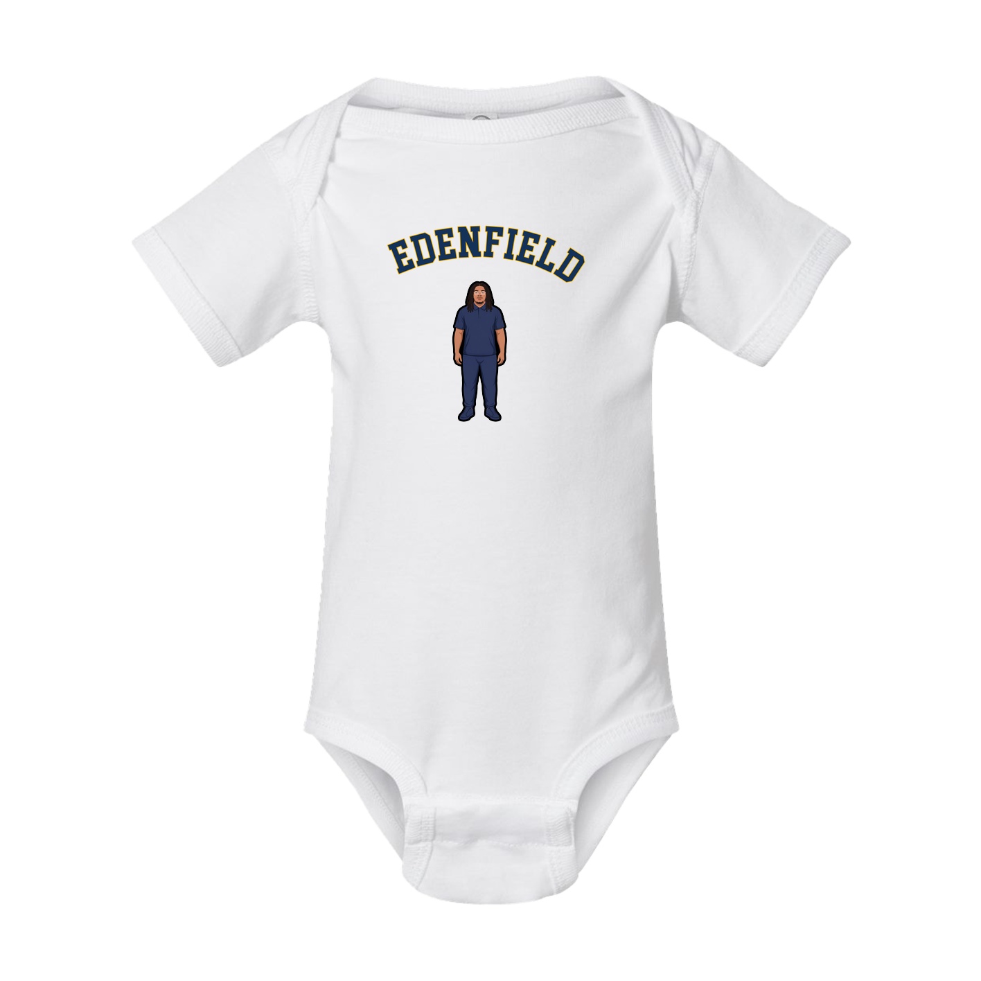 Baby Onesie — Shirsey Arch in White