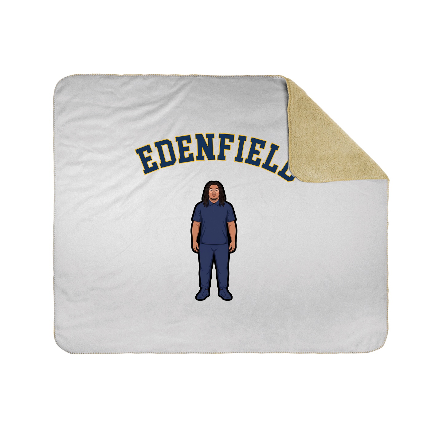 Throw Blanket — Shirsey Arch in White