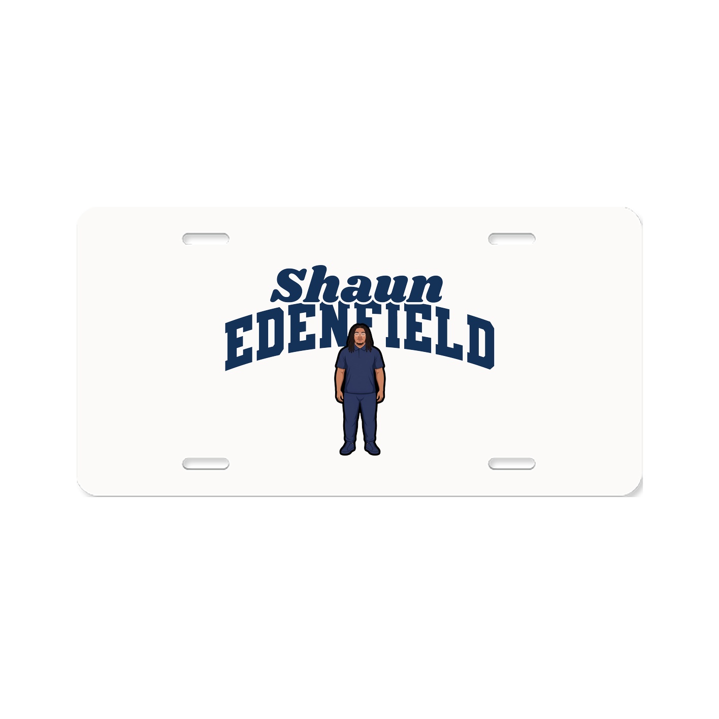 License Plate — Signature Arch in Classic