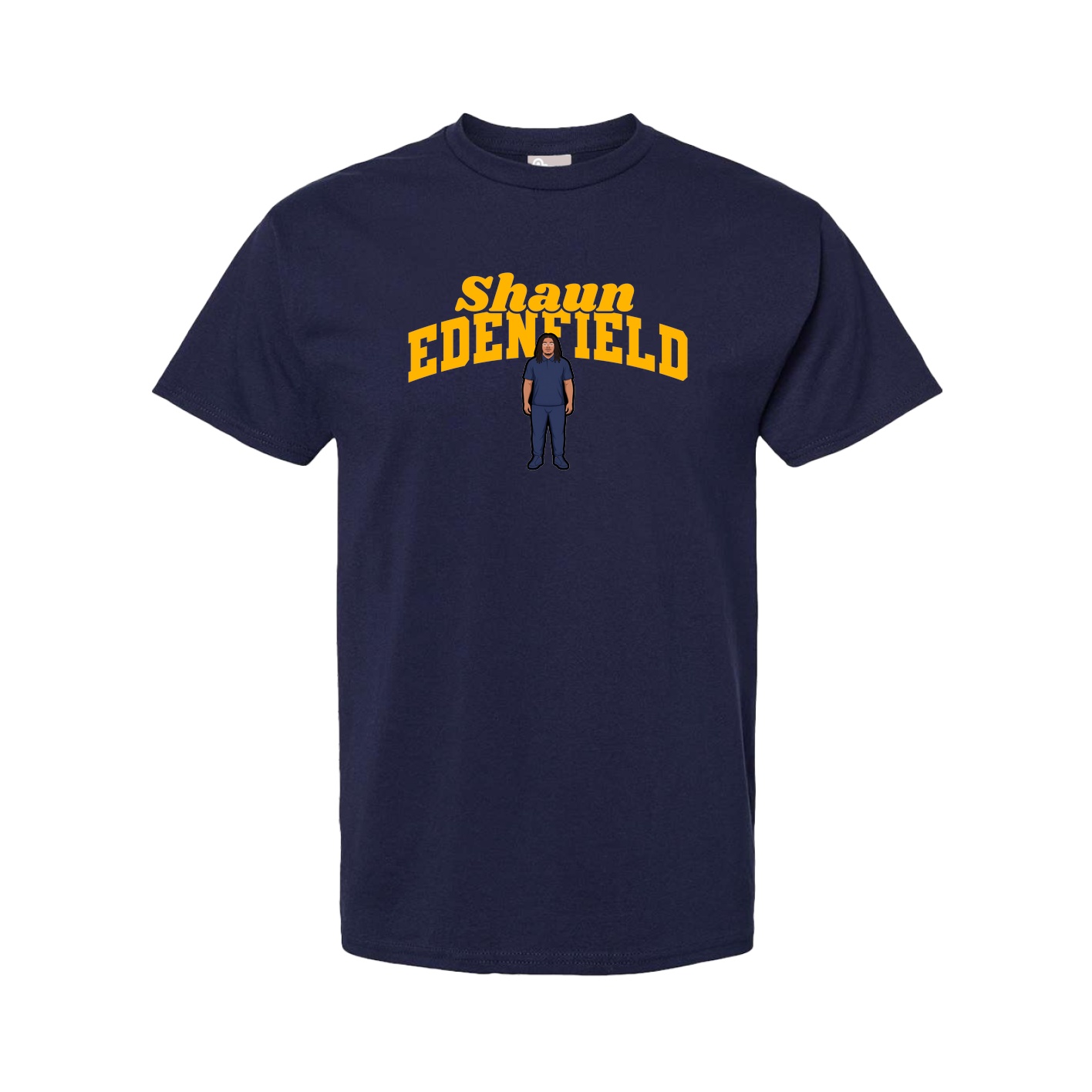 Youth Tee — Signature Arch in Navy