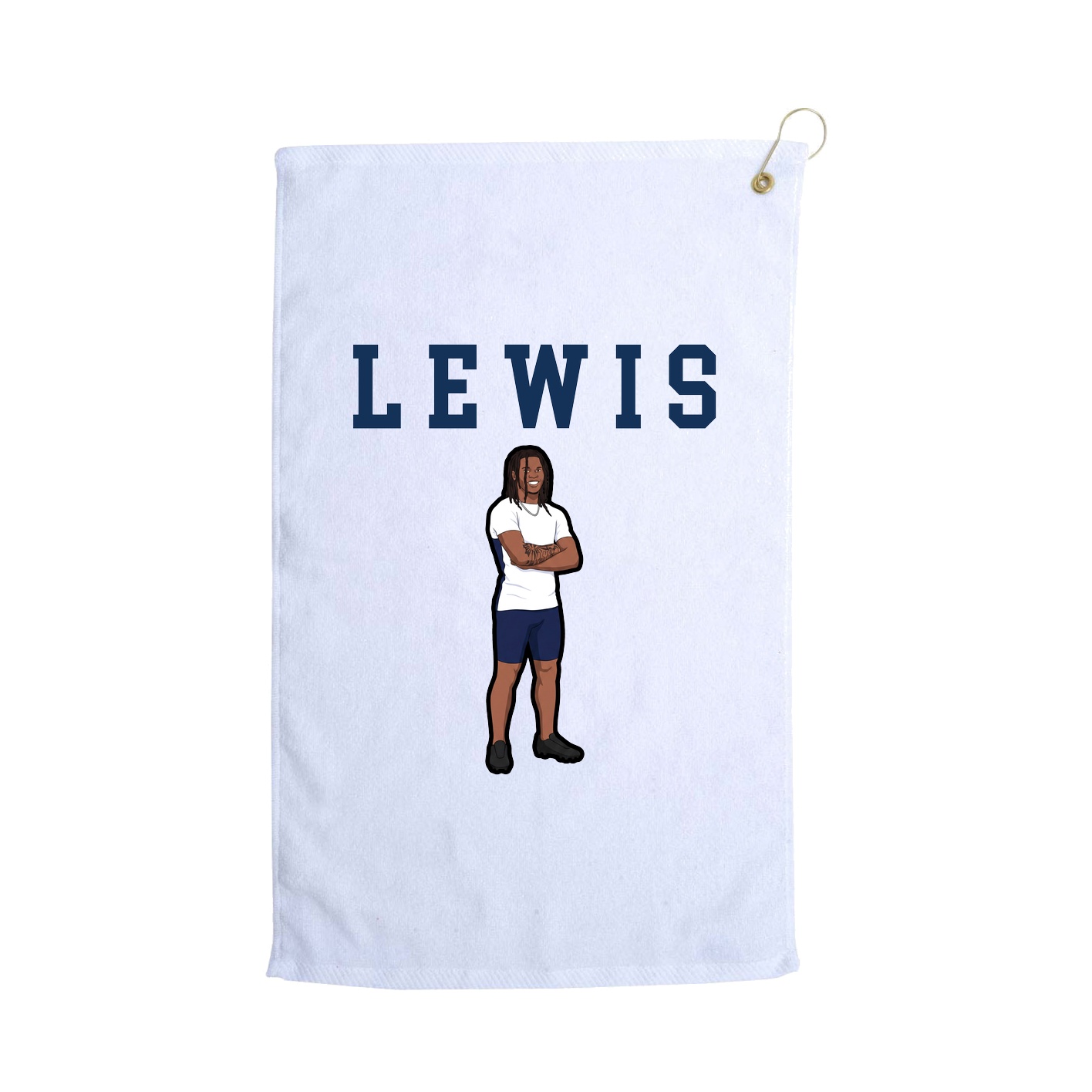 Golf Towel — Shirsey in White