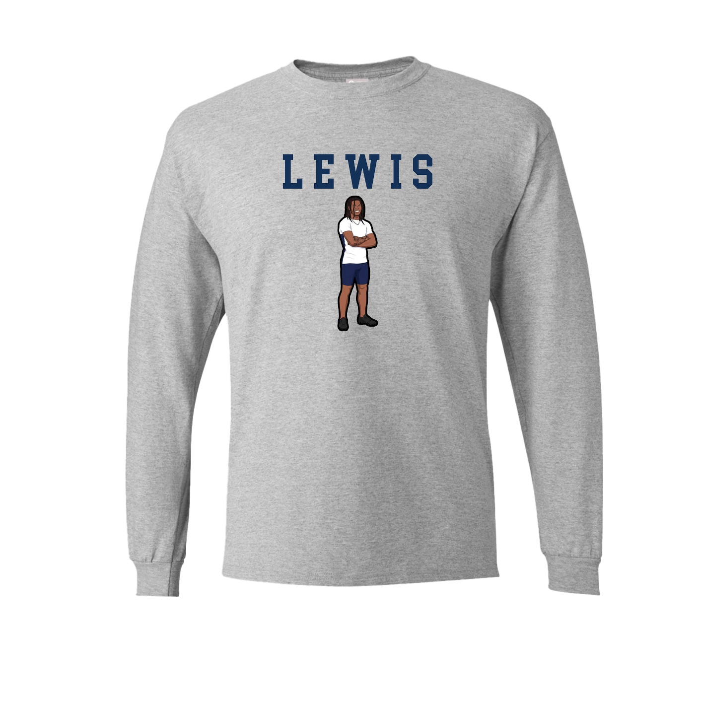 Long Sleeve Tee — Shirsey in Grey