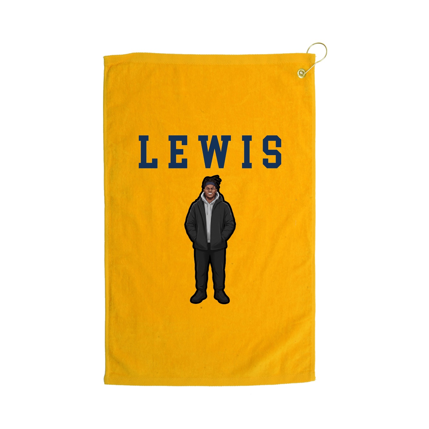 Golf Towel — Shirsey in Gold