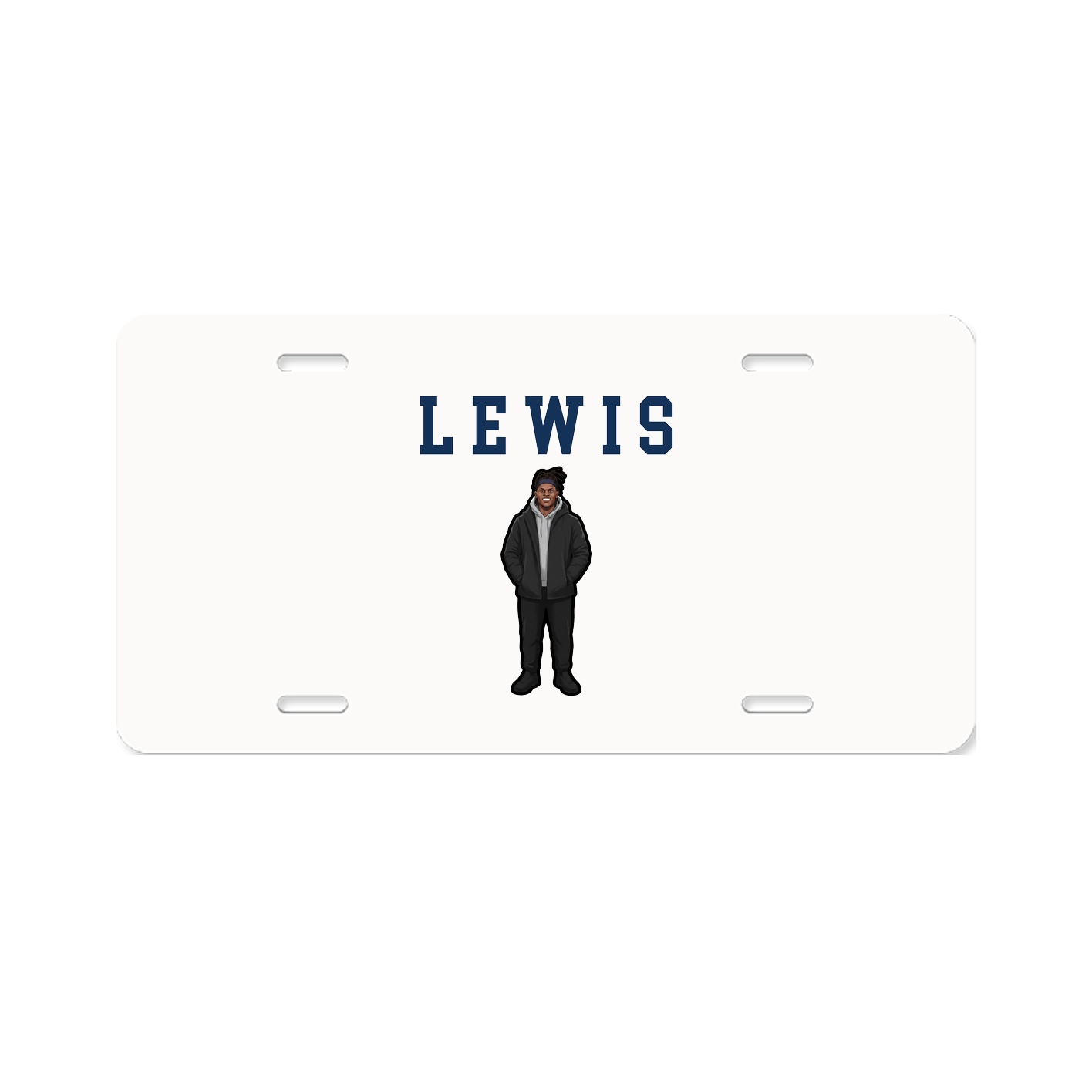 License Plate — Shirsey in Classic
