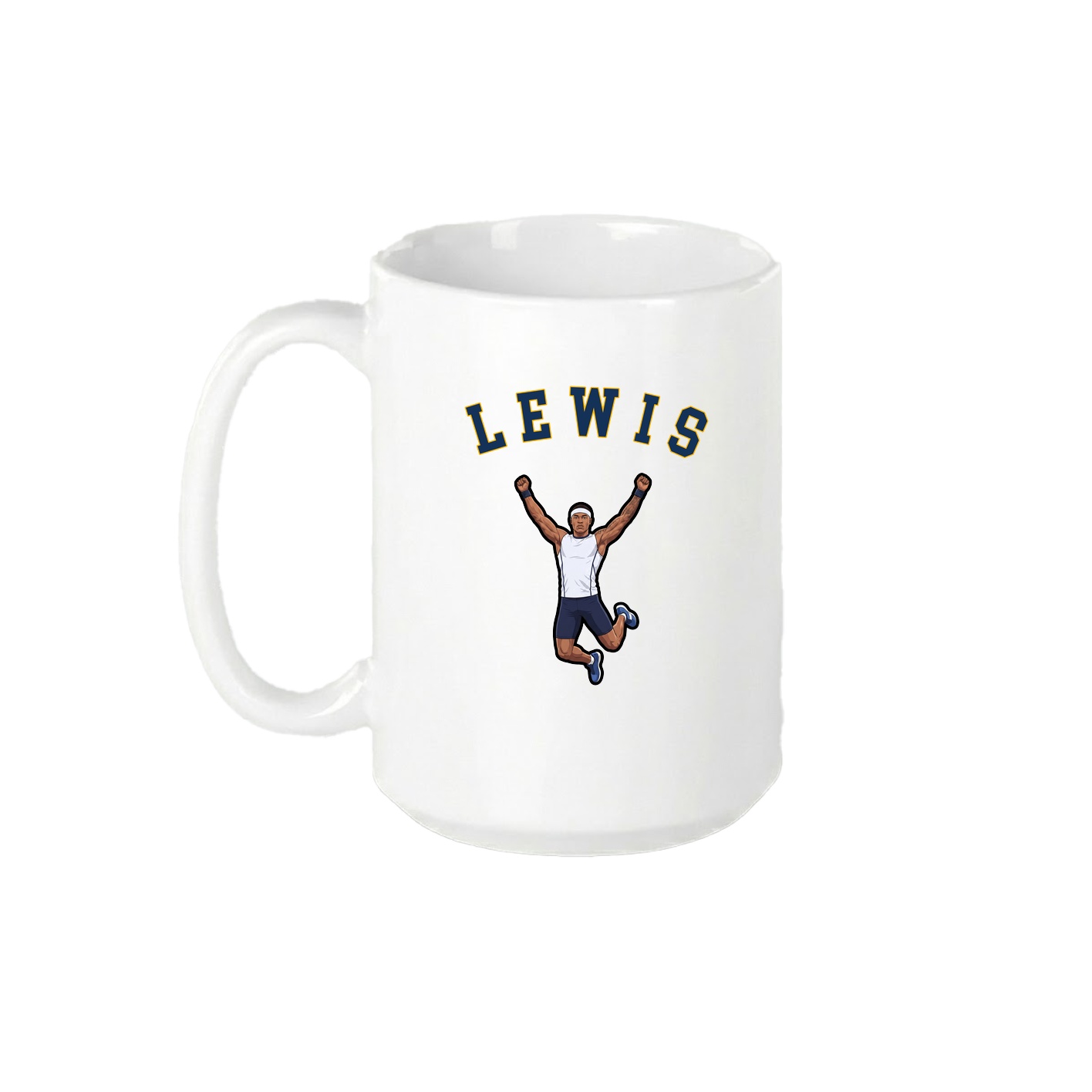 15oz Coffee Mug — Shirsey Arch in White
