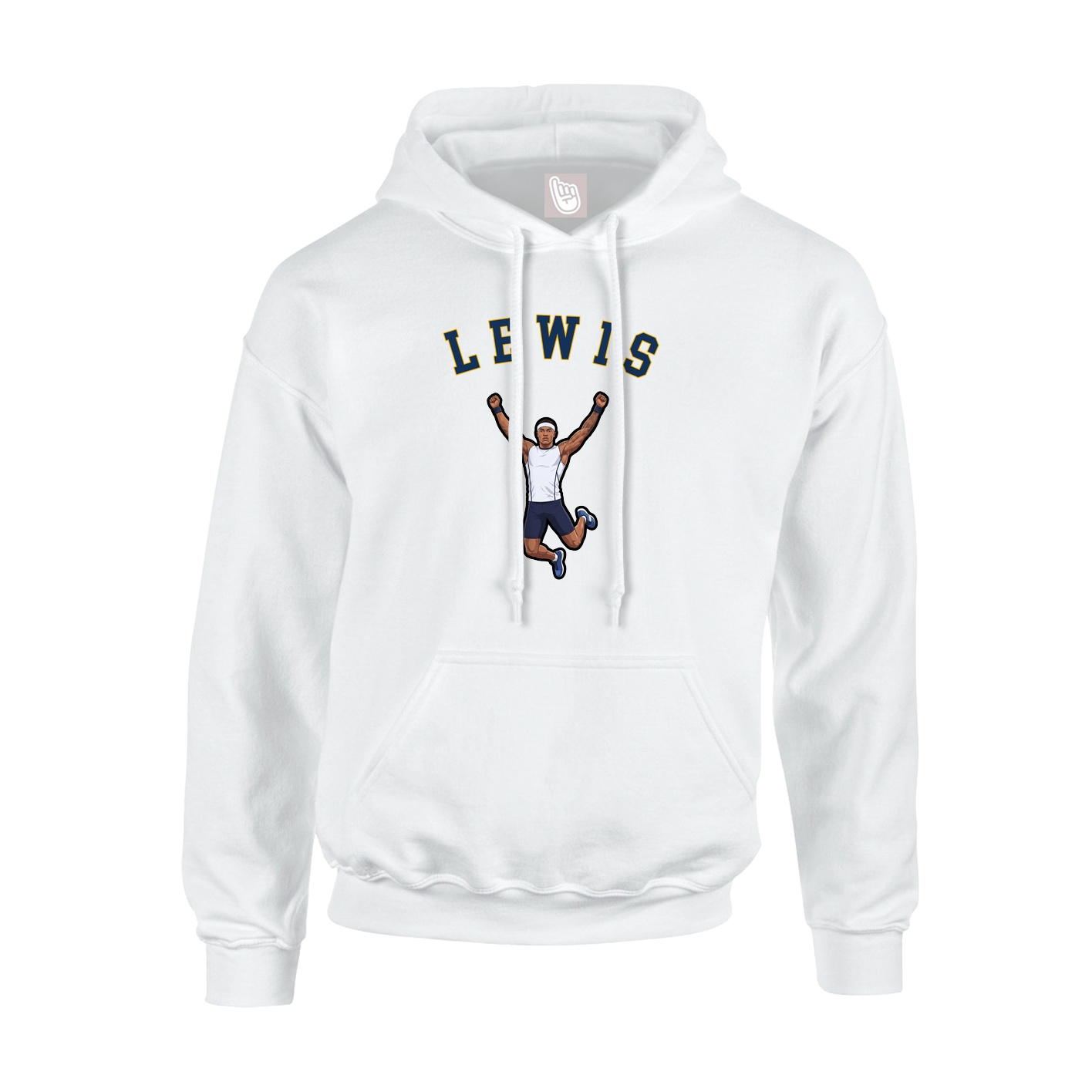Youth Hoodie — Shirsey Arch in White
