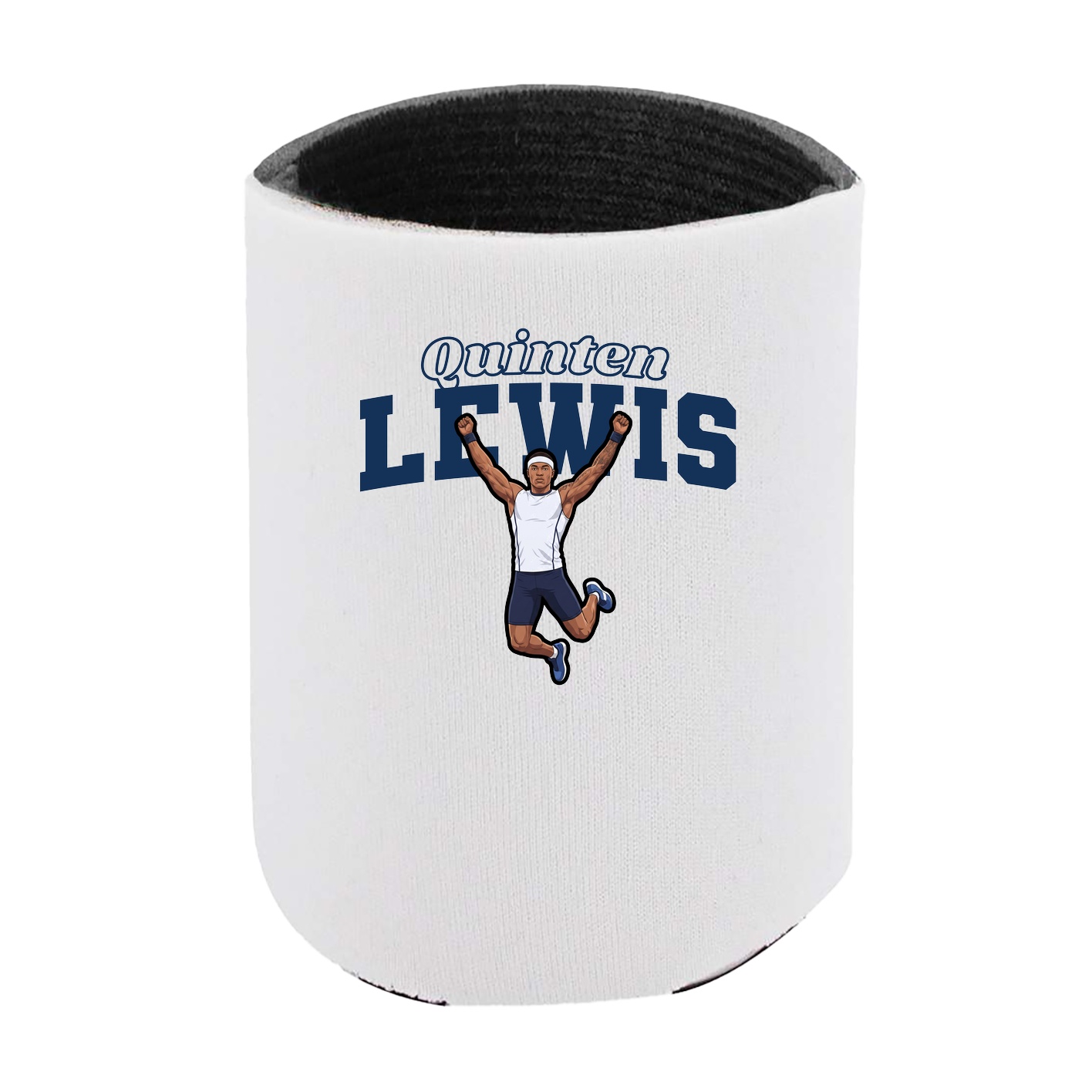 Can Holder — Name Arch in White