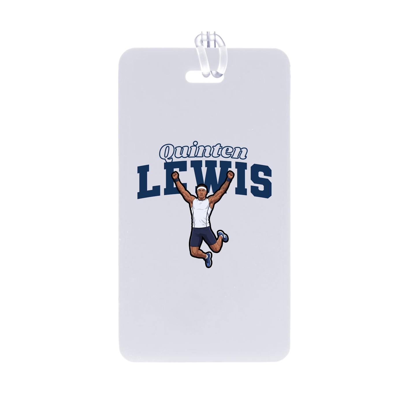 Bag Tag — Name Arch in Classic