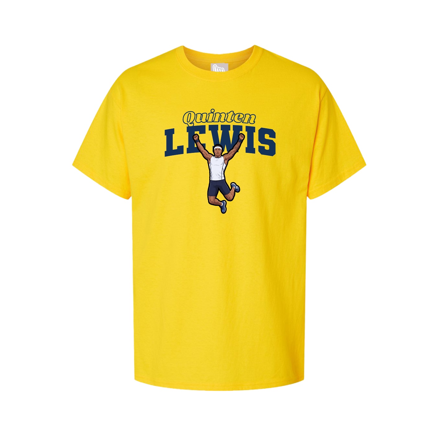 Tee — Name Arch in Gold