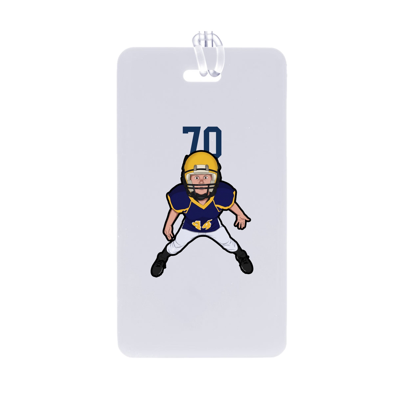Bag Tag — Number Top in Classic