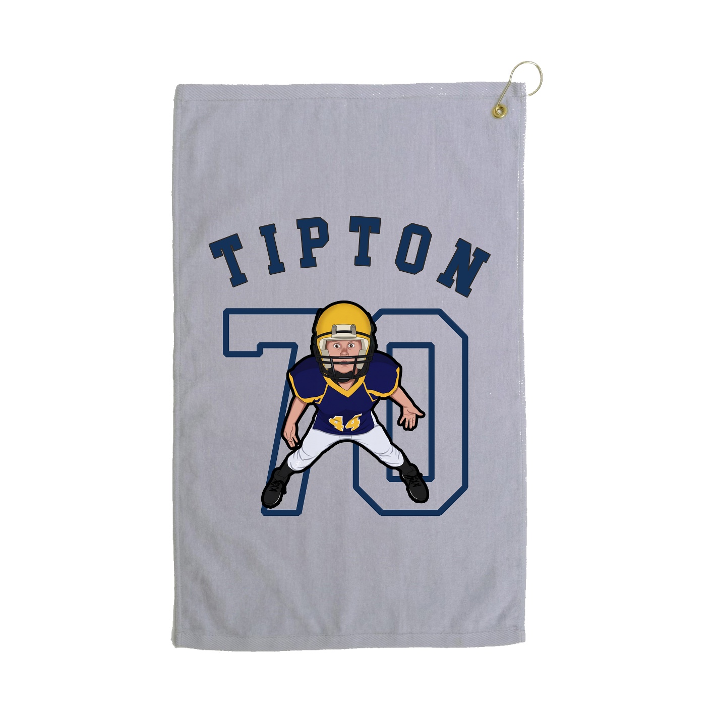 Golf Towel — Shirsey Arch in Grey