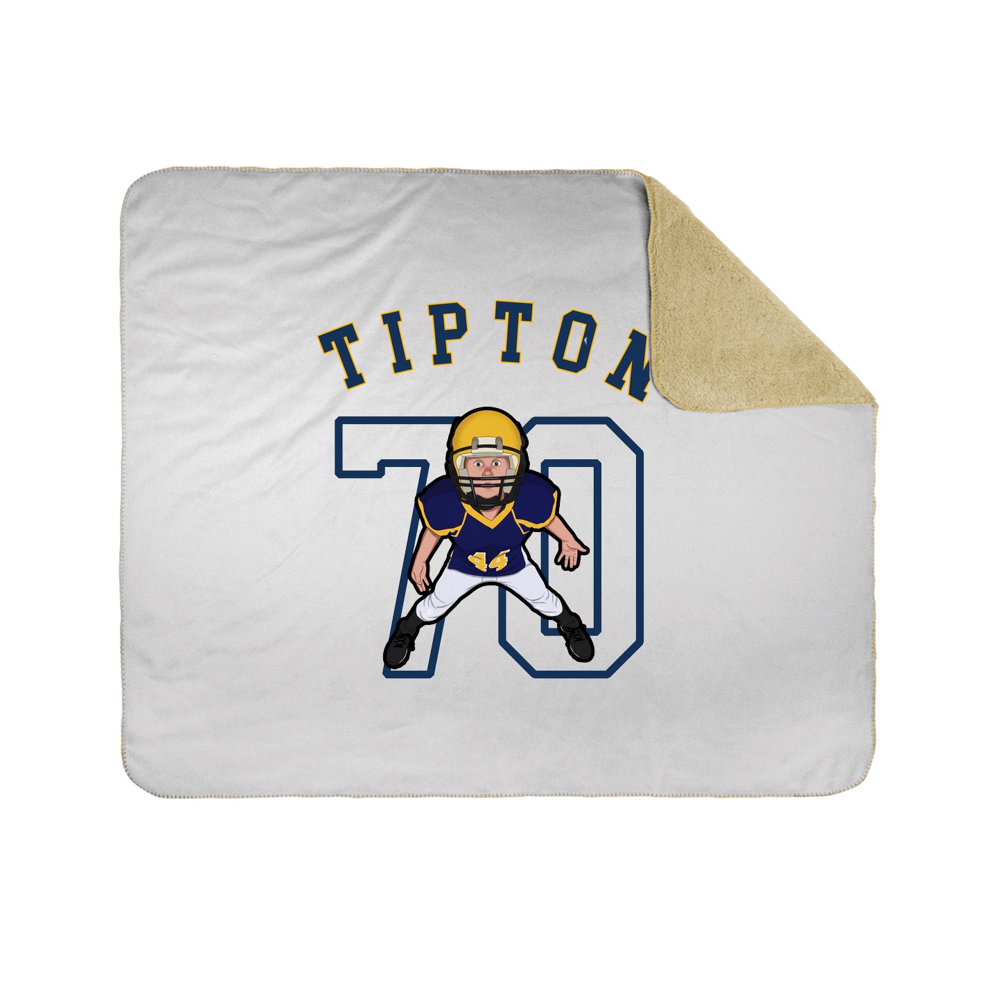 Throw Blanket — Shirsey Arch in White