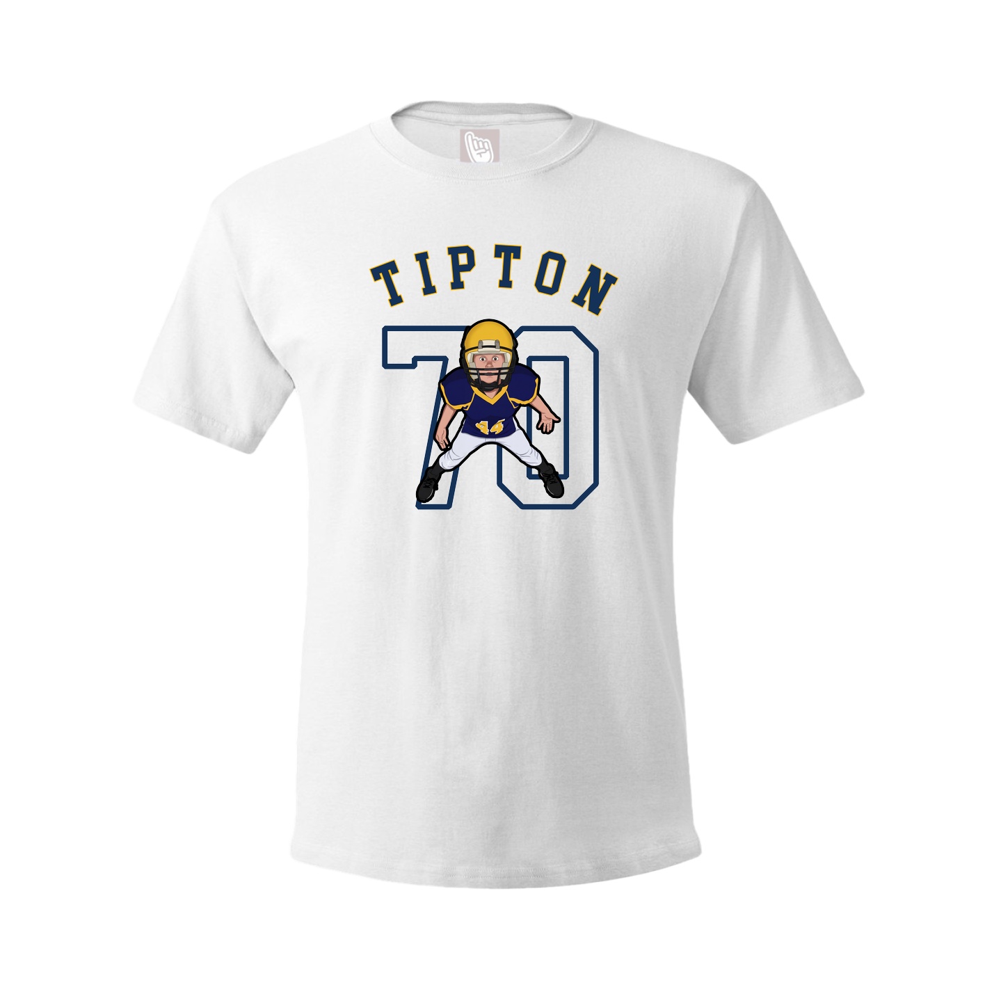Youth Tee — Shirsey Arch in White