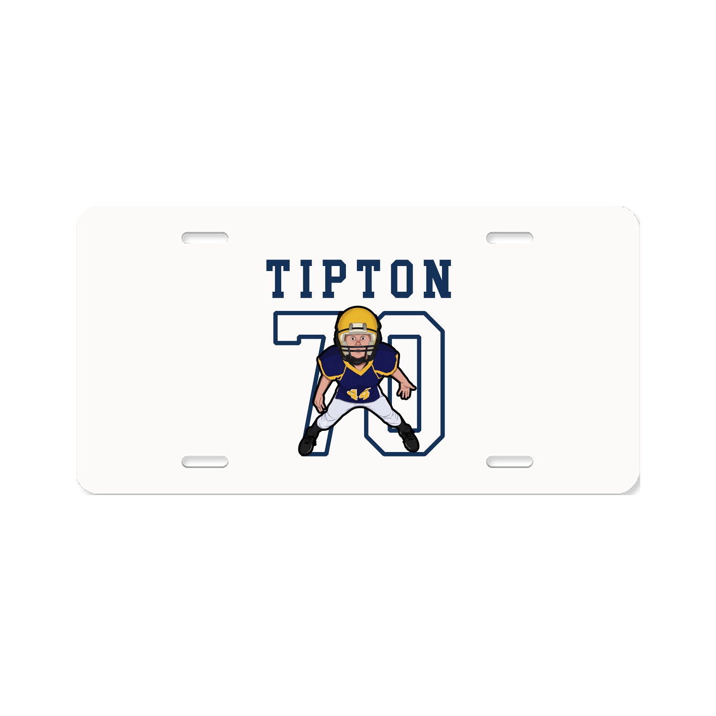License Plate — Shirsey in Classic