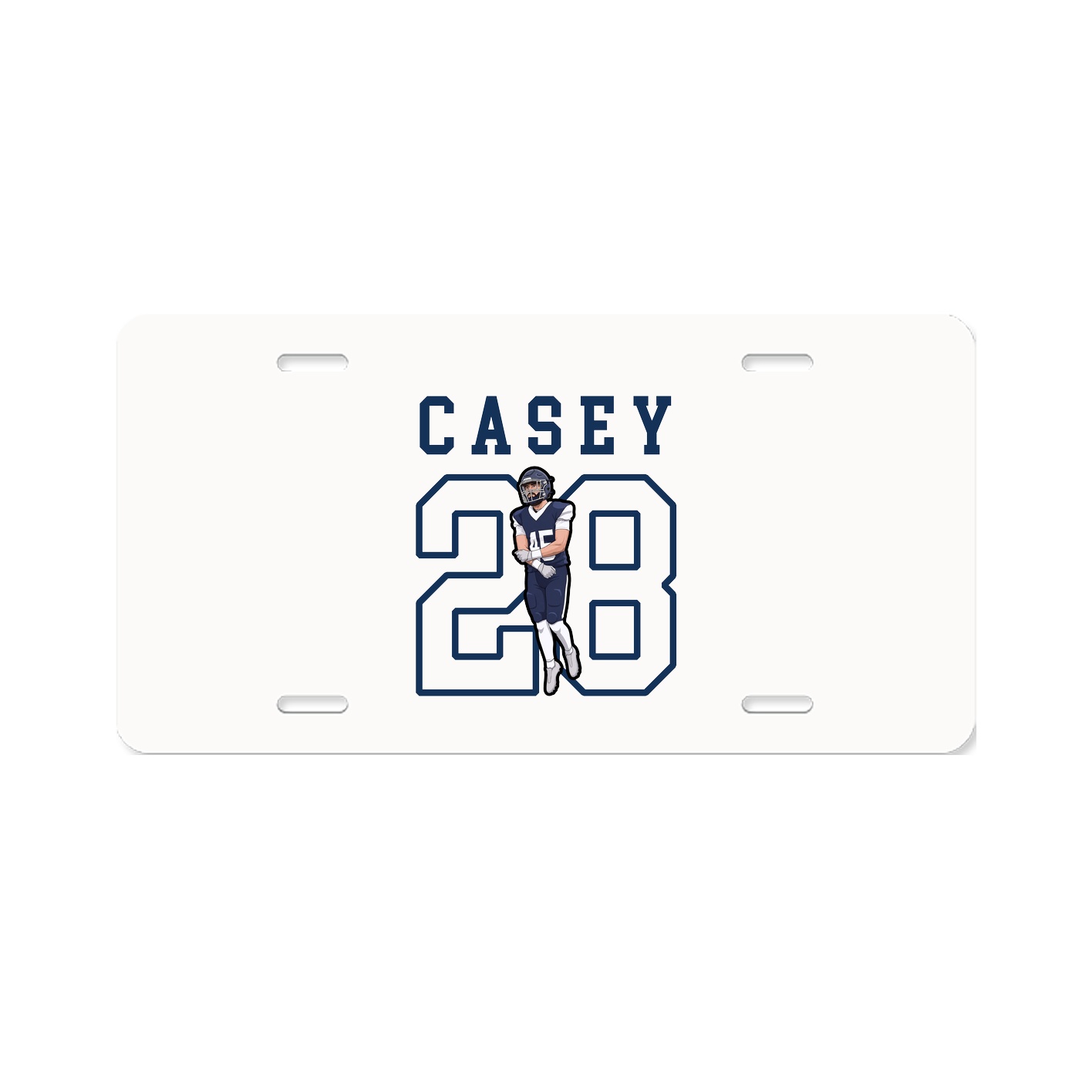 License Plate — Shirsey in Classic
