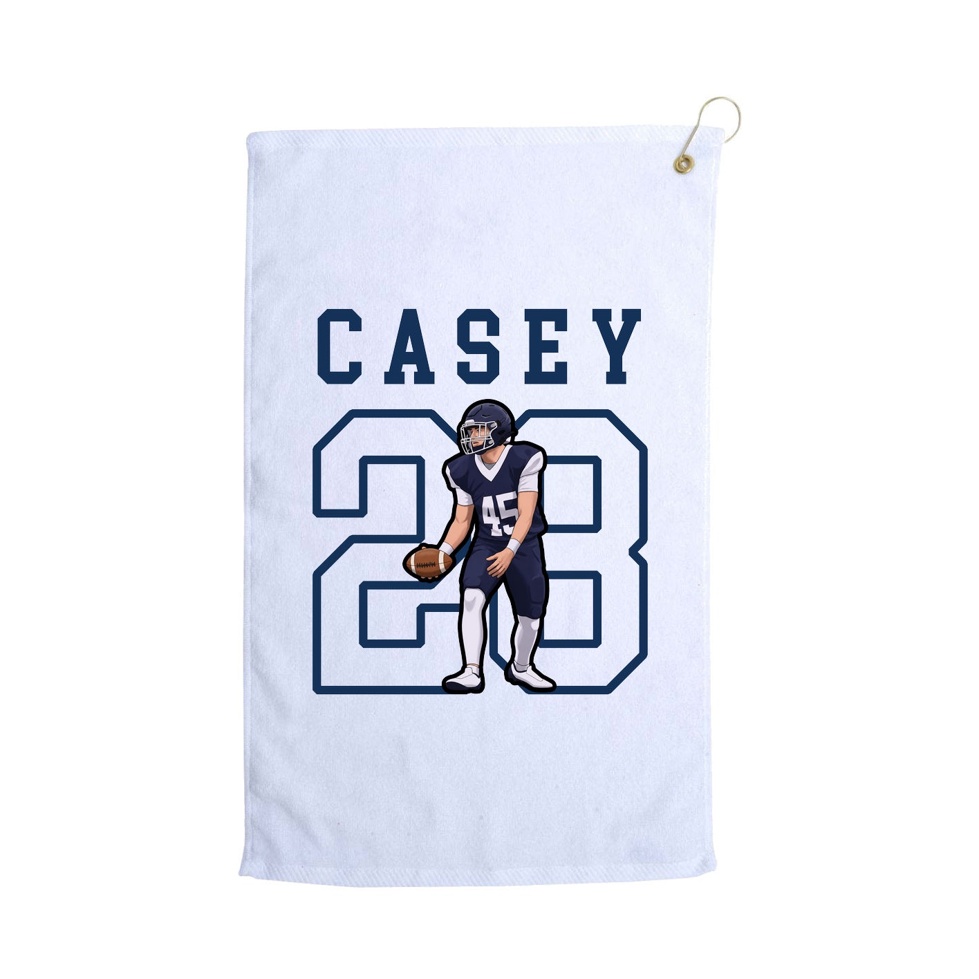 Golf Towel — Shirsey in White