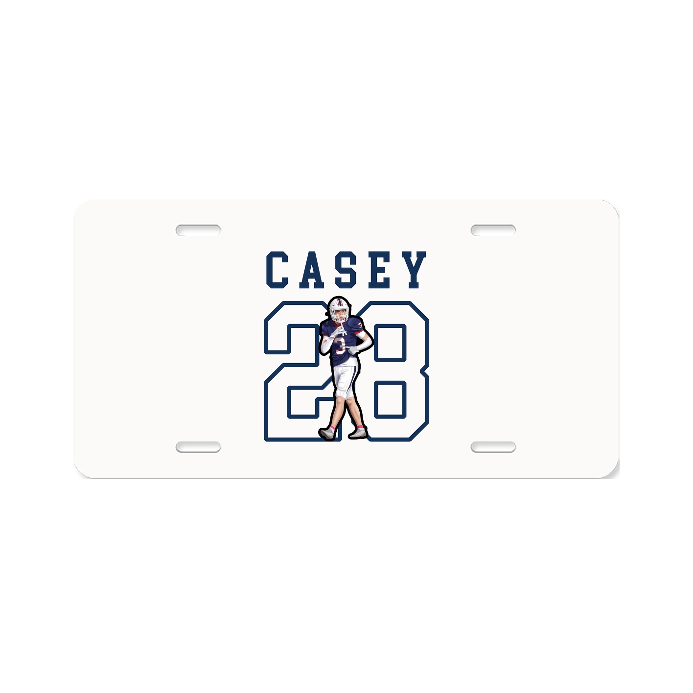 License Plate — Shirsey in Classic