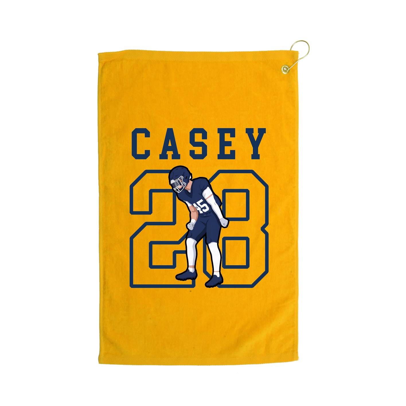 Golf Towel — Shirsey in Gold
