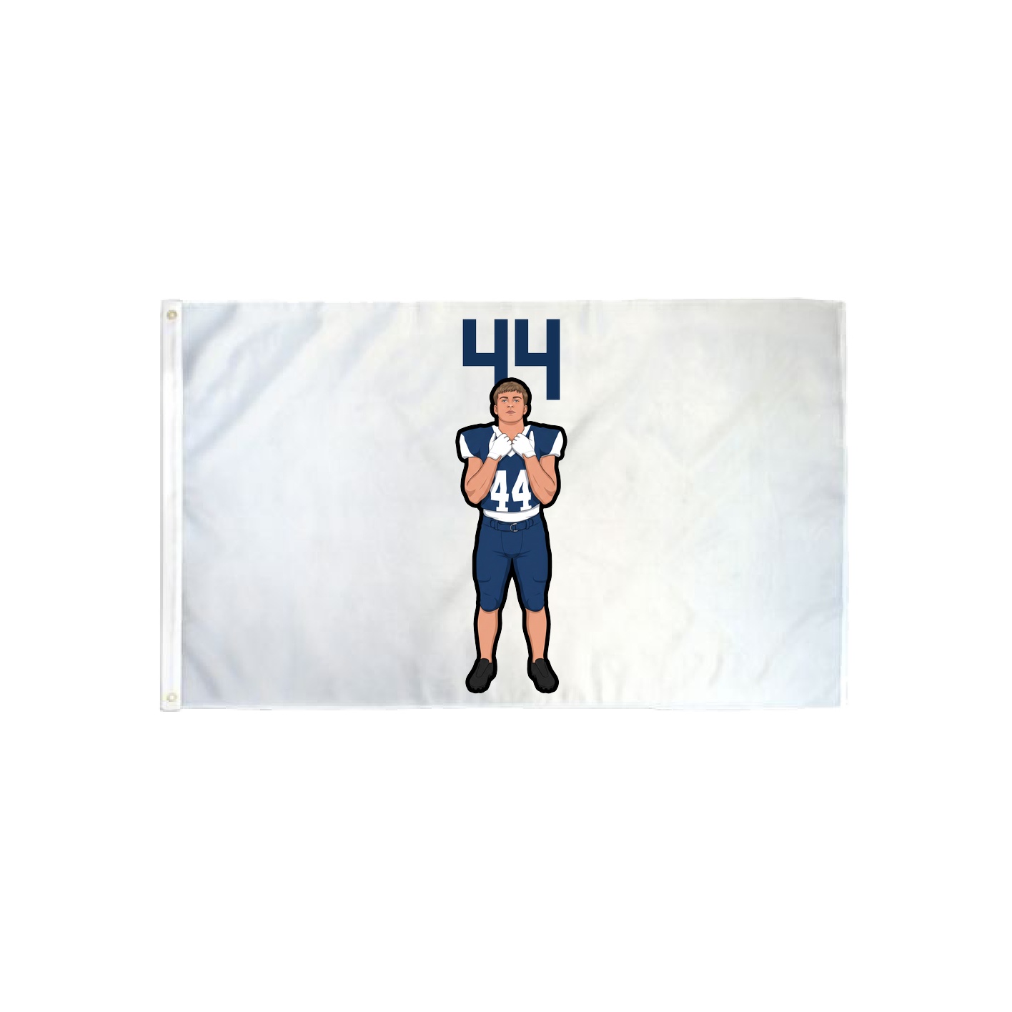 3x5 Flag — Number Top in Classic