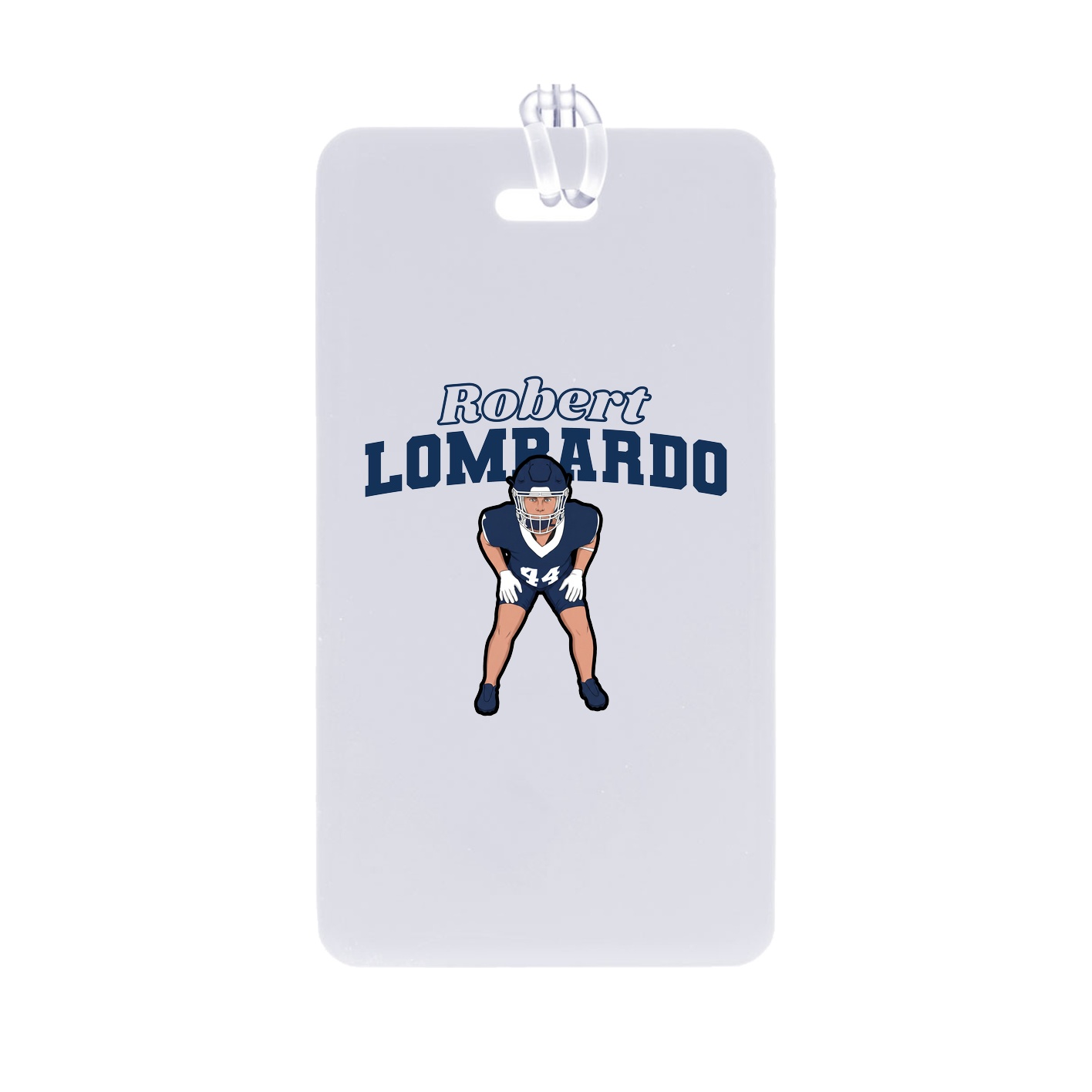 Bag Tag — Name Arch in Classic