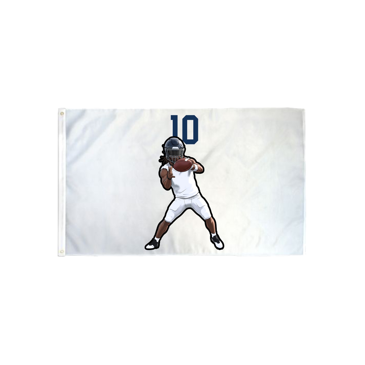 3x5 Flag — Number Top in Classic