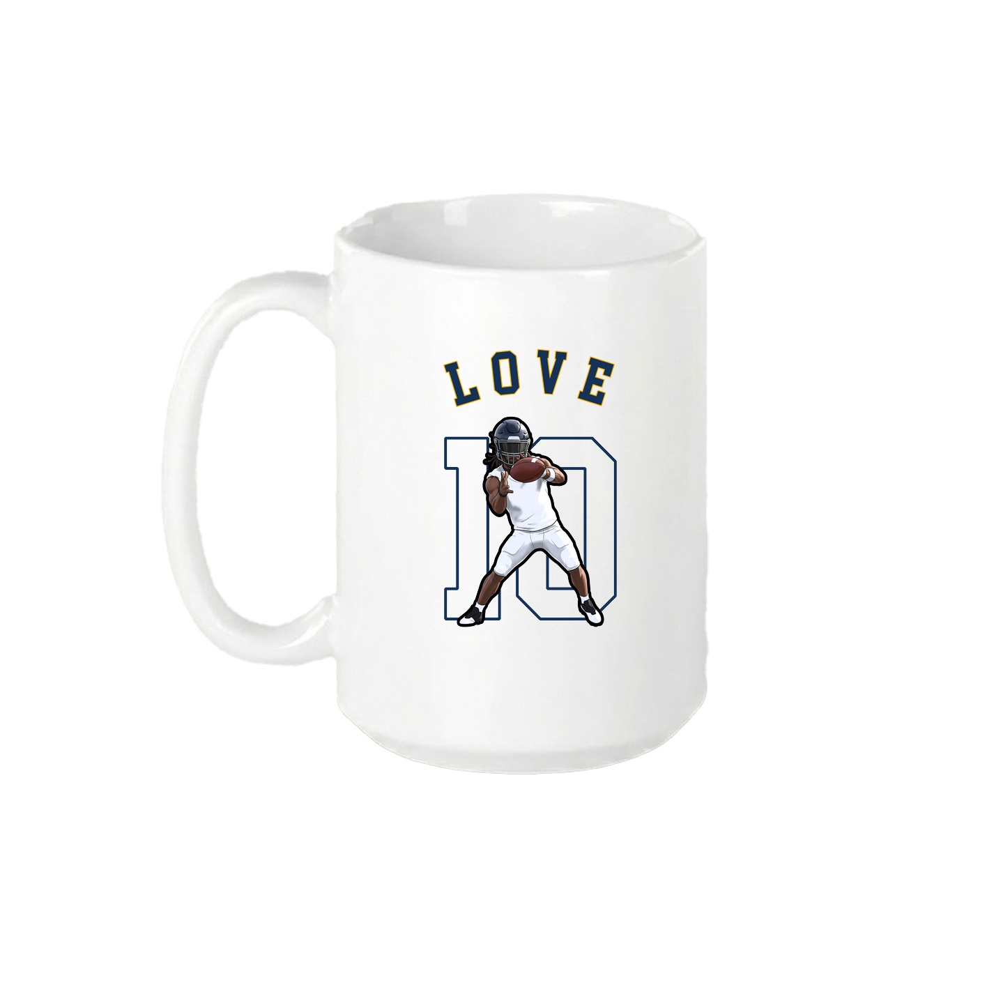 15oz Coffee Mug — Shirsey Arch in White