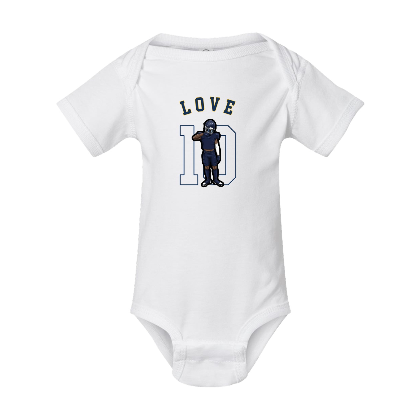 Baby Onesie — Shirsey Arch in White