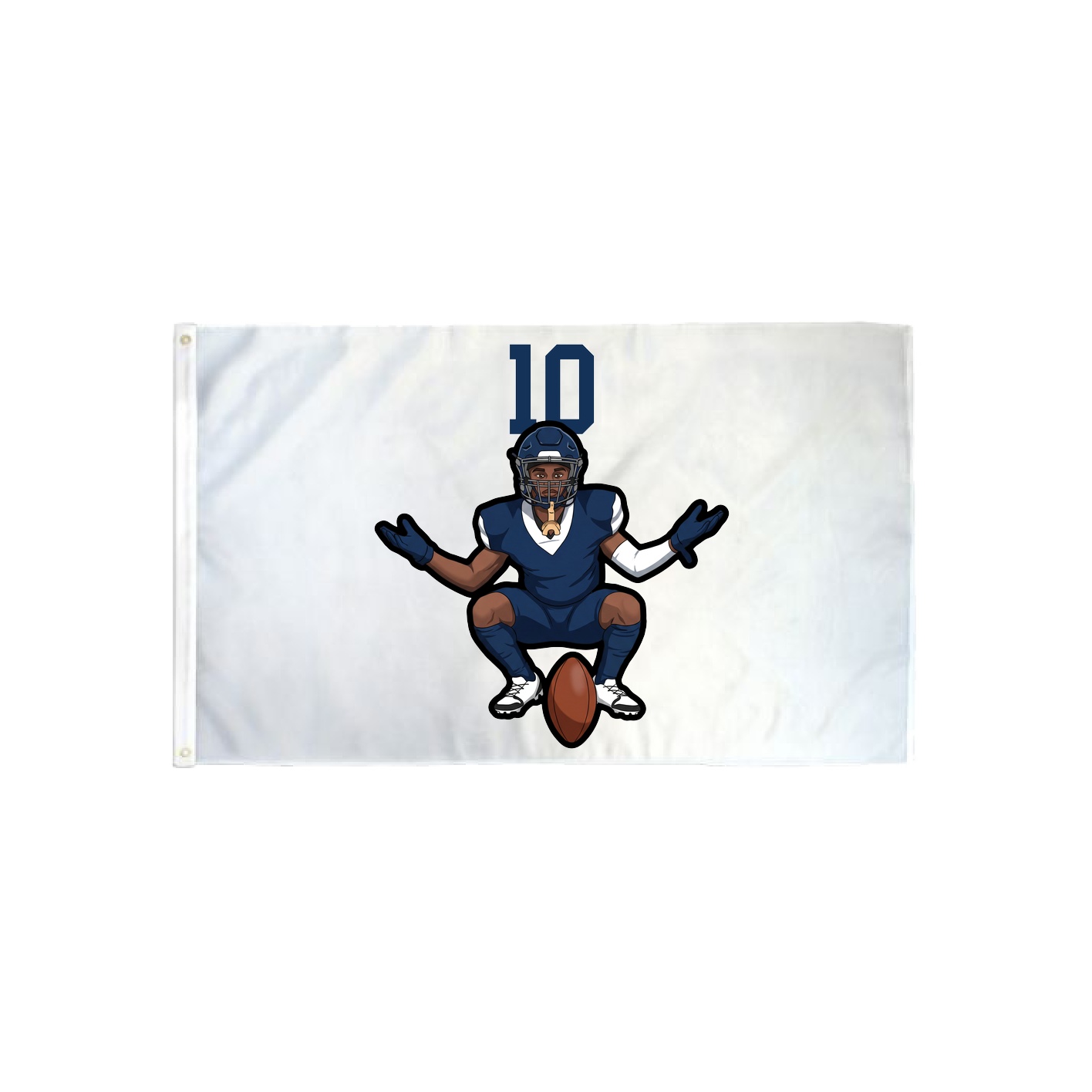 3x5 Flag — Number Top in Classic