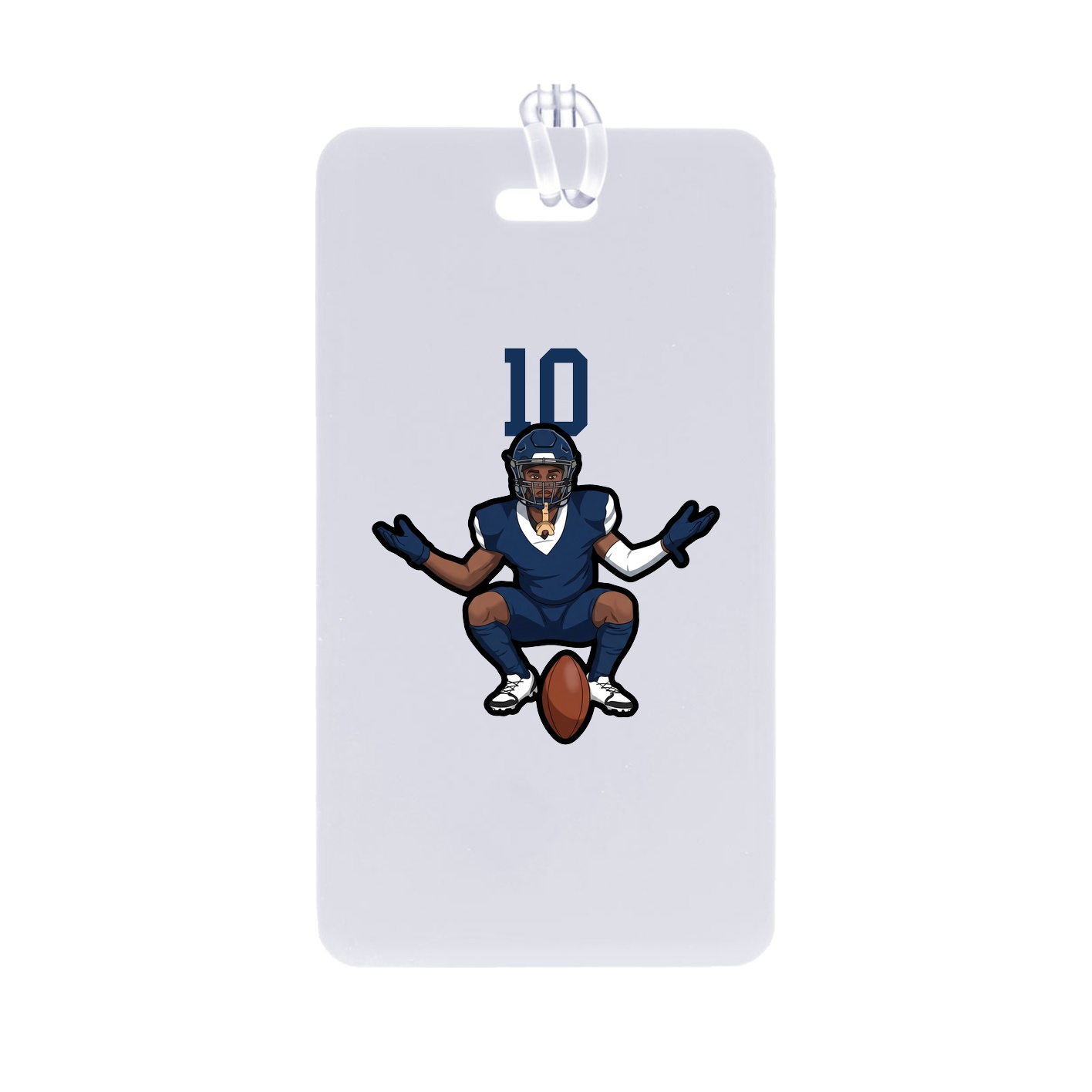 Bag Tag — Number Top in Classic