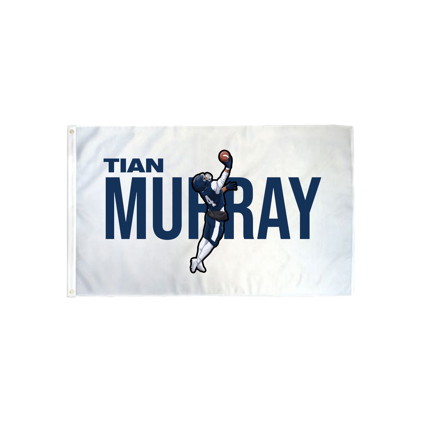 3x5 Flag — Player Name in Classic