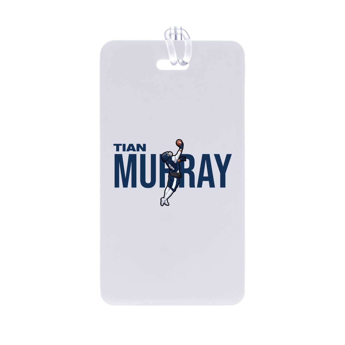 Bag Tag — Player Name in Classic