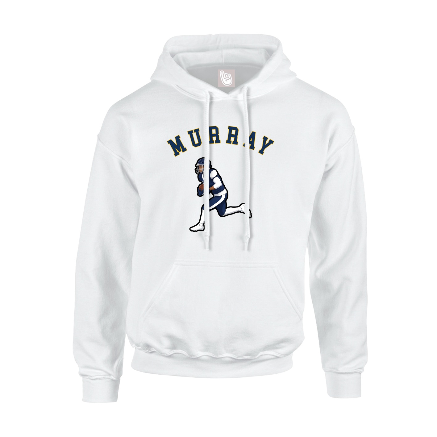 Youth Hoodie — Shirsey Arch in White