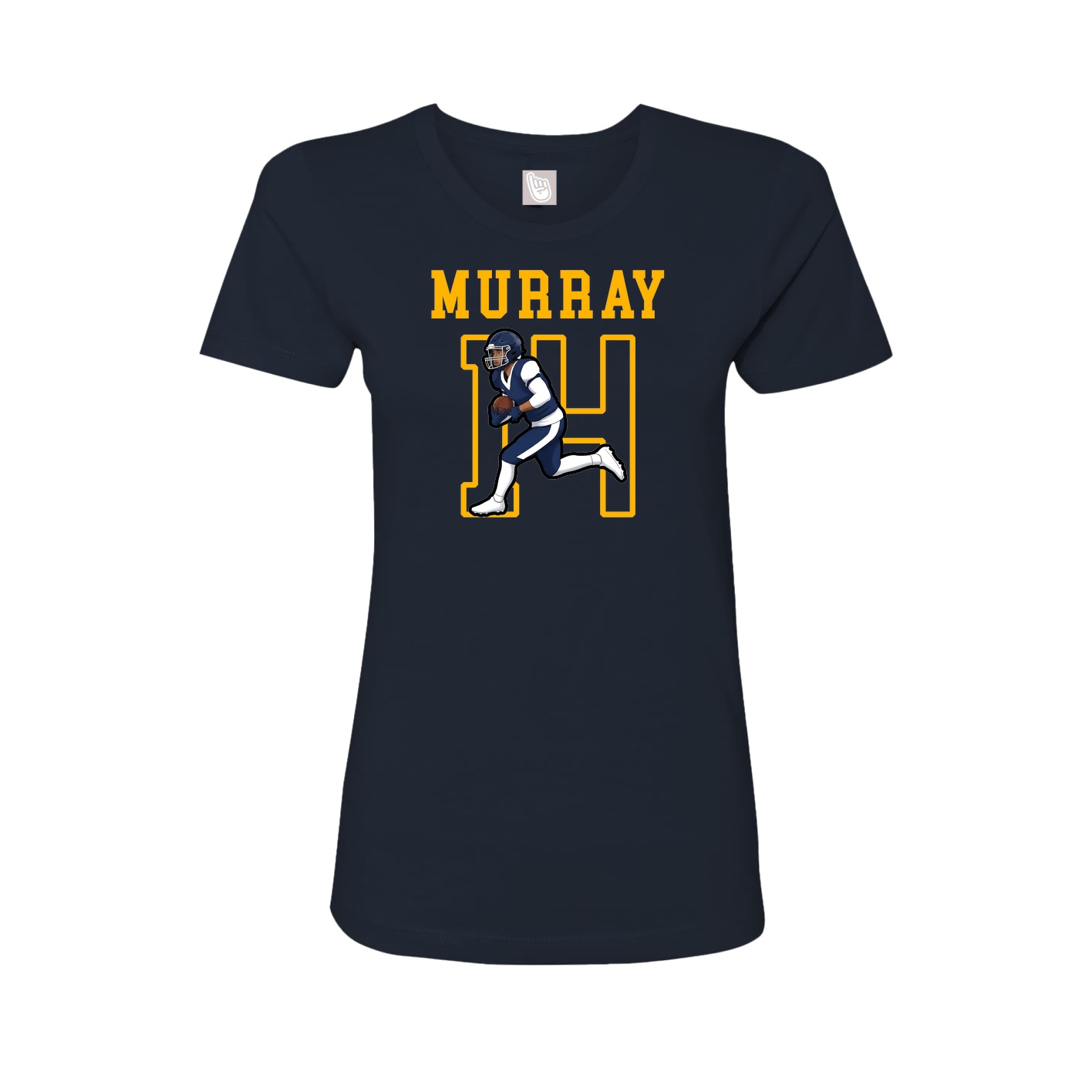 Fitted Women's Tee — Shirsey in Navy