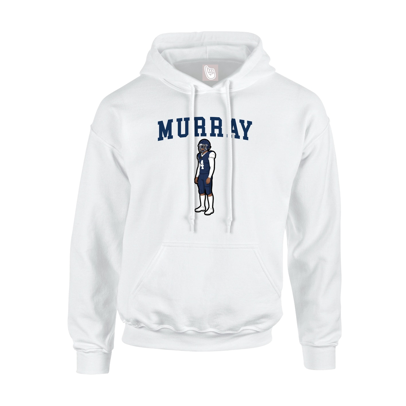 Hoodie — Shirsey in White