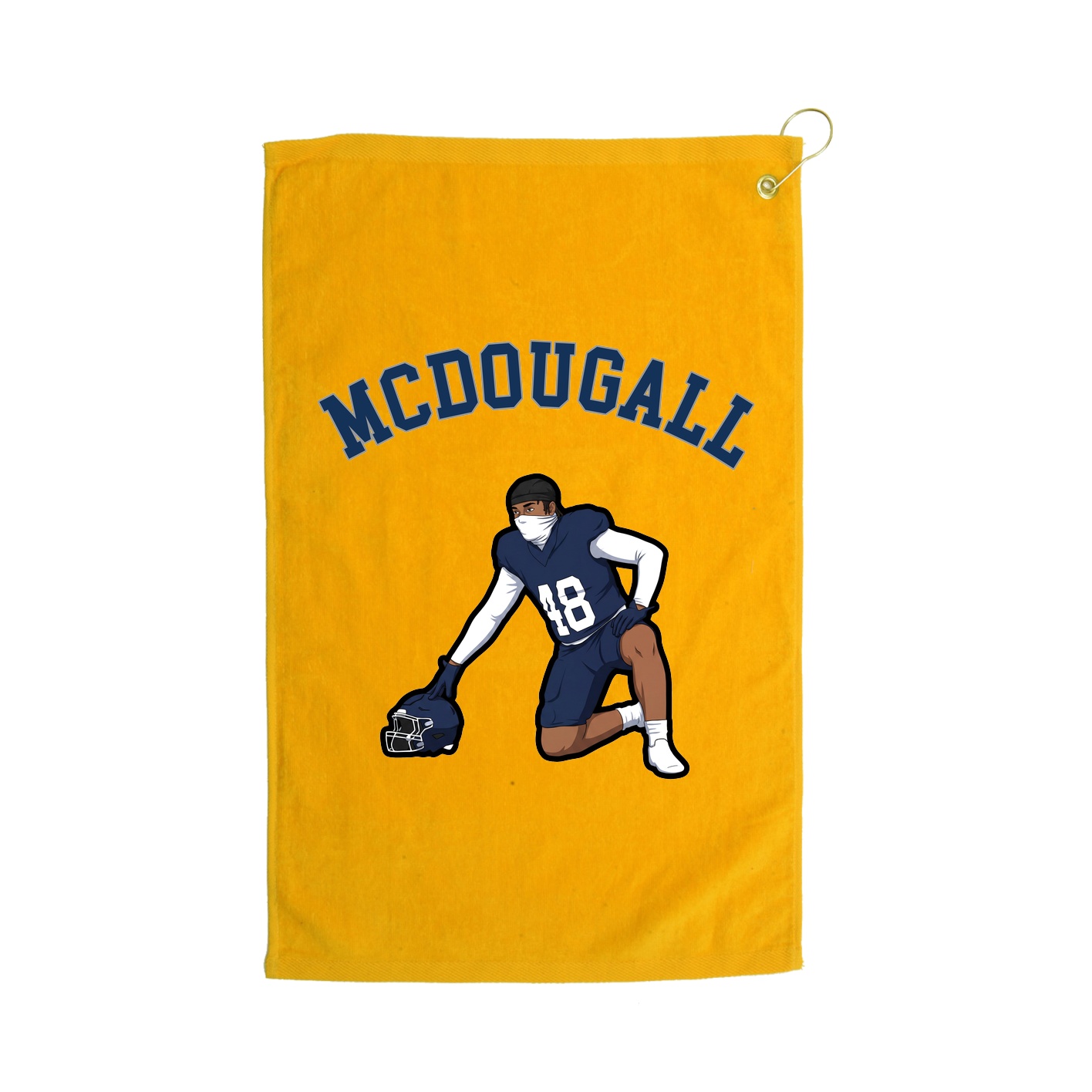 Golf Towel — Shirsey Arch in Gold
