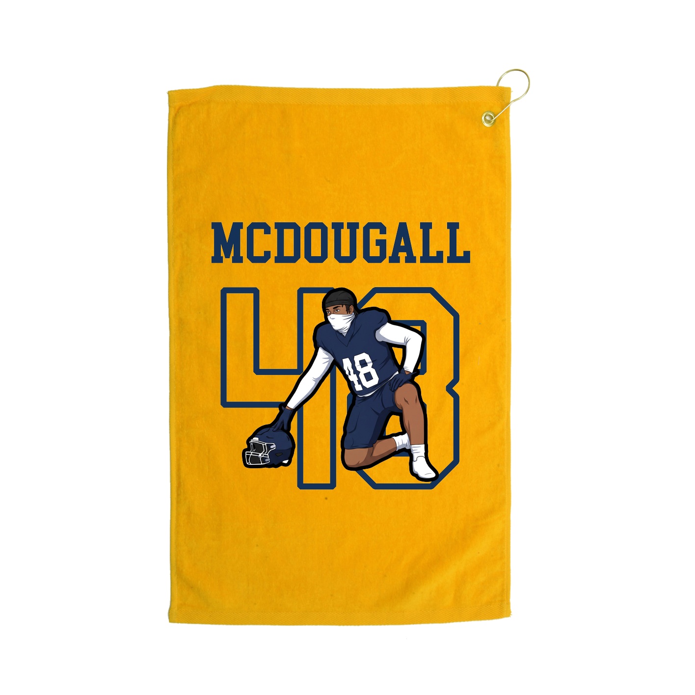 Golf Towel — Shirsey in Gold