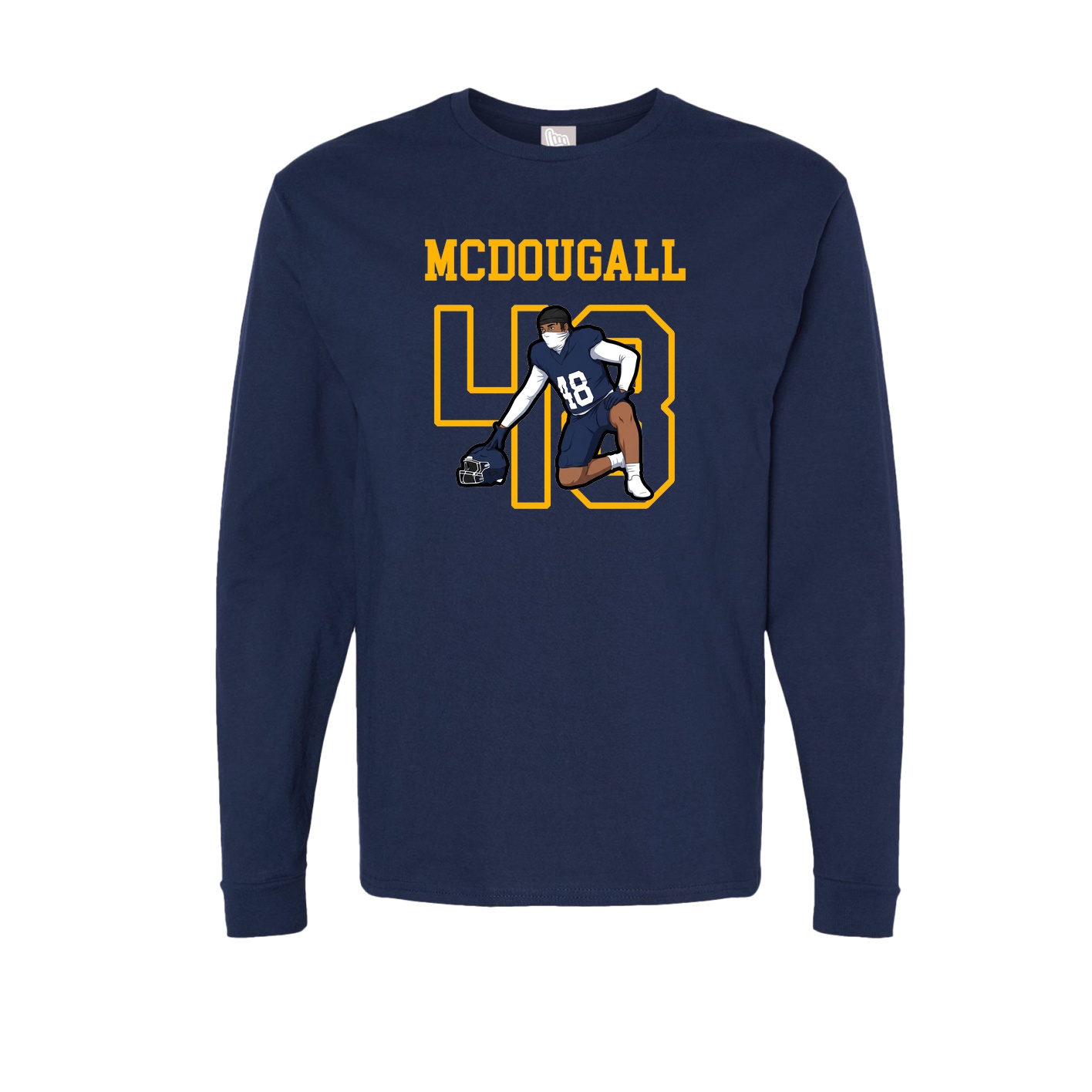 Long Sleeve Tee — Shirsey in Navy