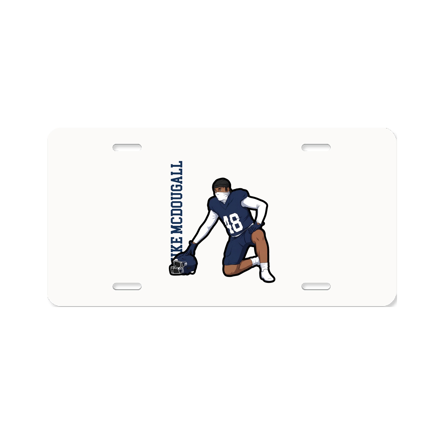 Aluminum License Plate
