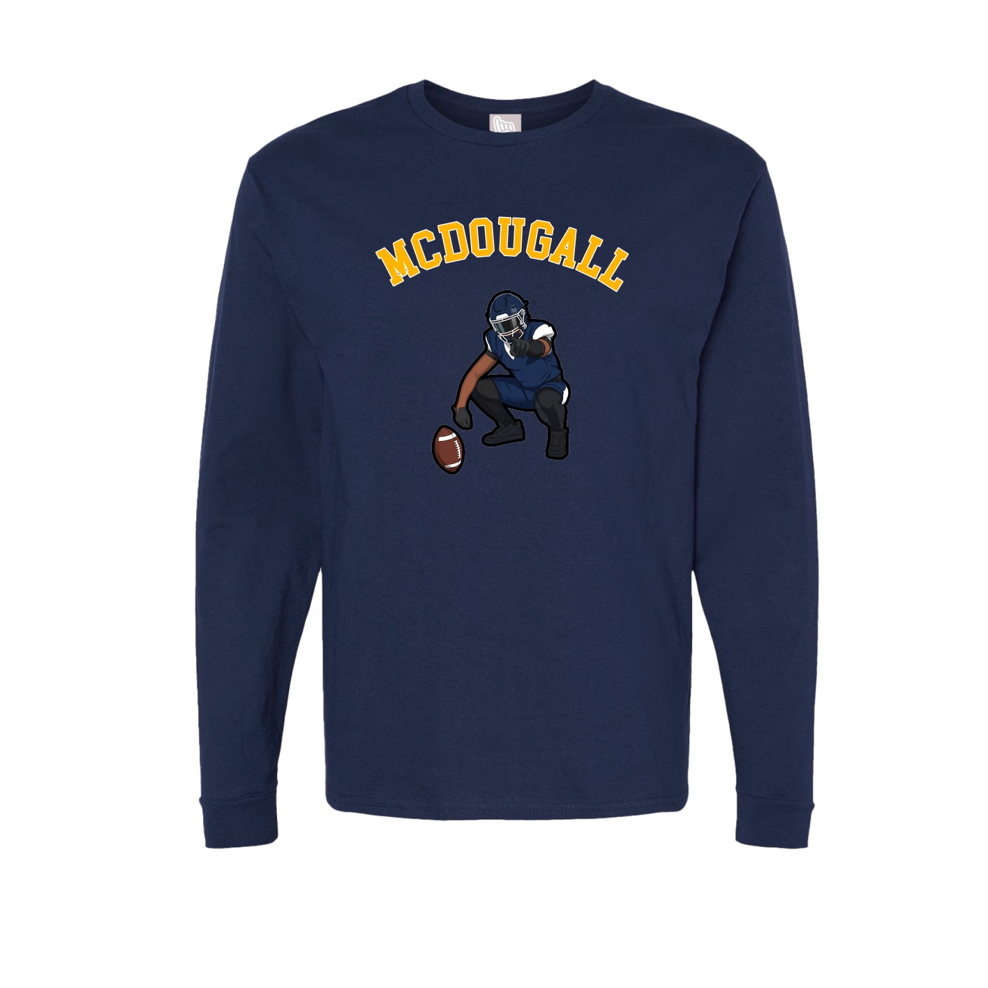 Long Sleeve Tee — Shirsey Arch in Navy