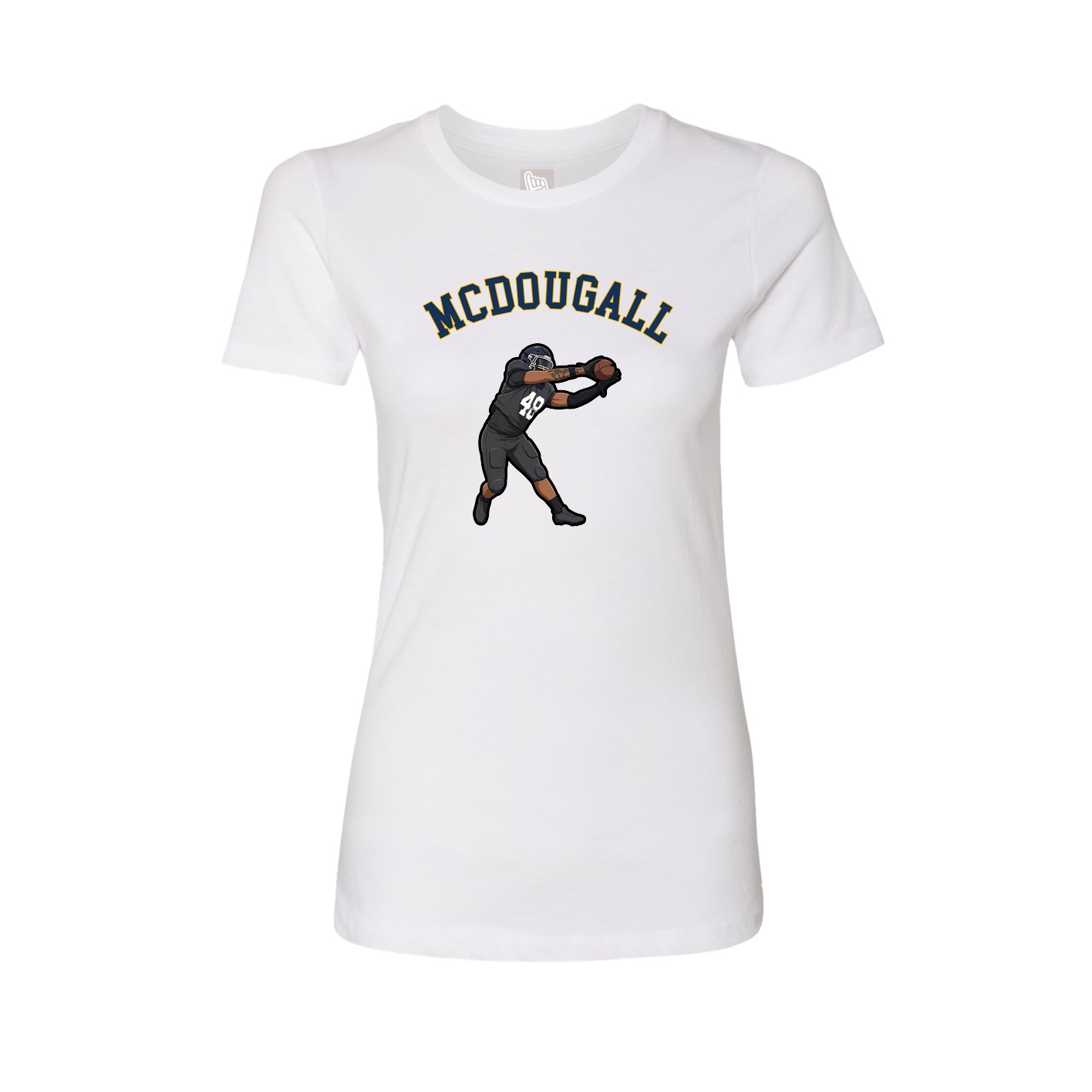 Womens Tee — Shirsey Arch in White