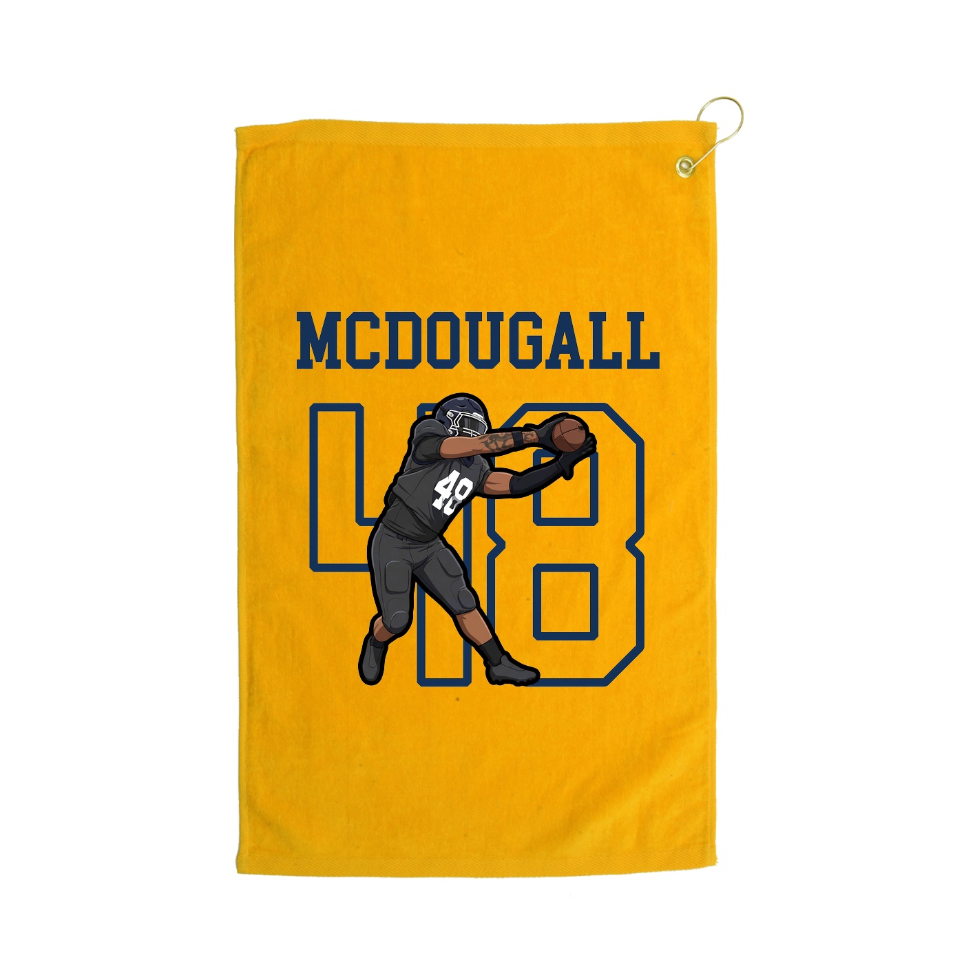 Golf Towel — Shirsey in Gold