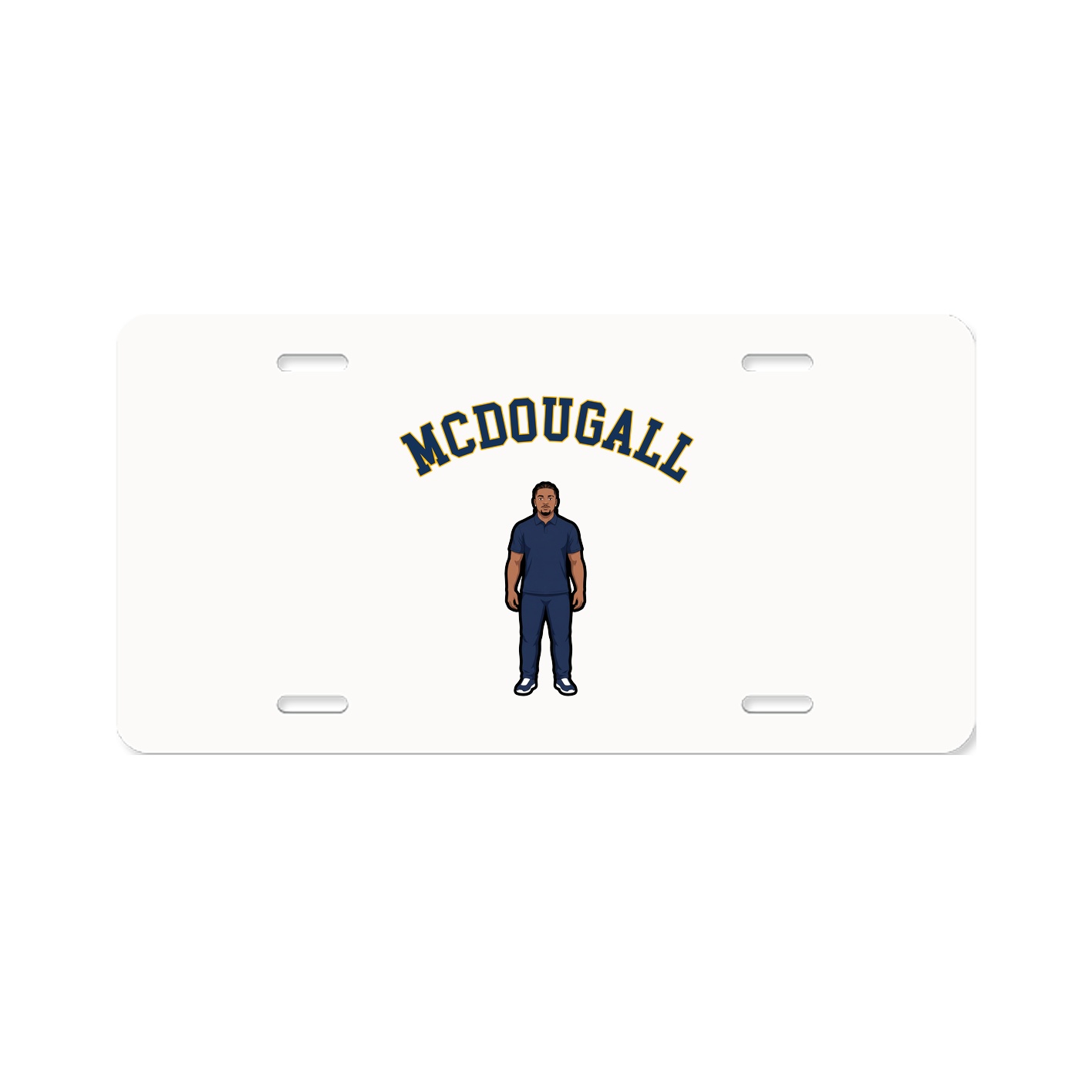 License Plate — Shirsey Arch in Classic