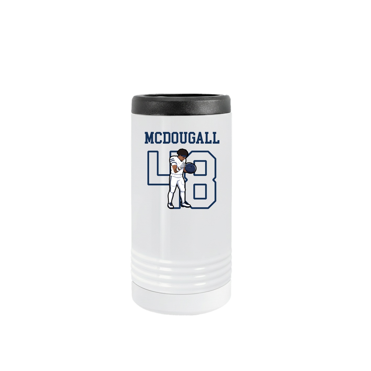 Slim Beverage Holder — Shirsey in White