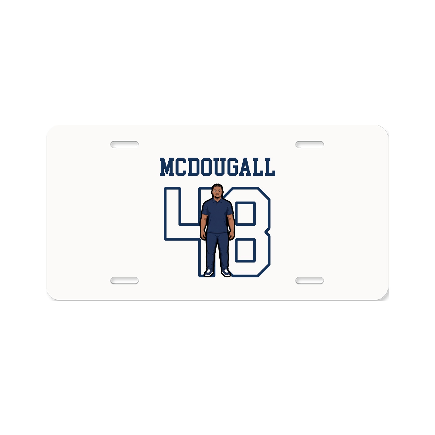 License Plate — Shirsey in Classic